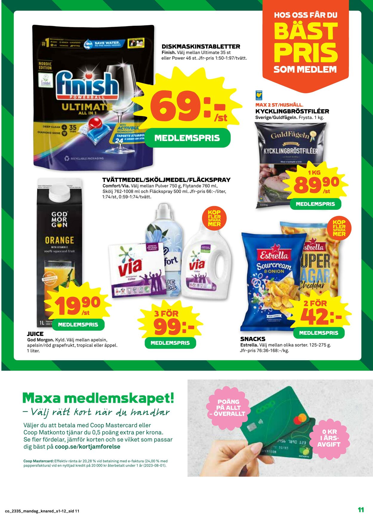 Erbjudanden Coop 28.08.2023 - 03.09.2023