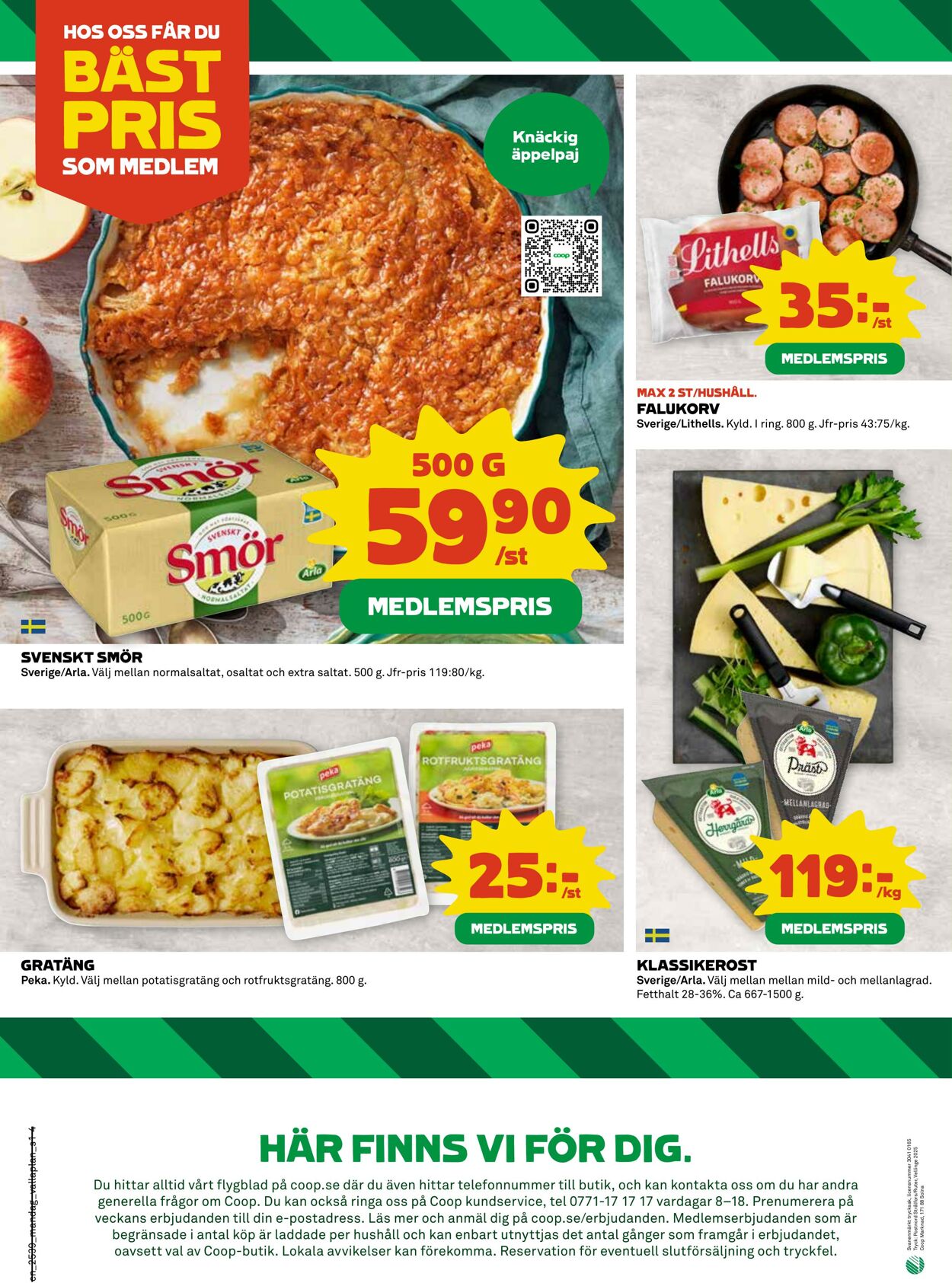 Erbjudanden Coop 22.09.2025 - 28.09.2025