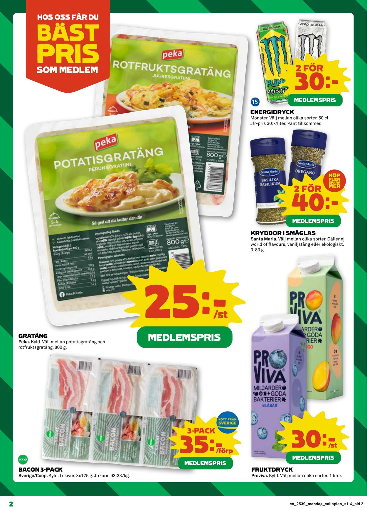 Erbjudanden Coop 22.09.2025 - 28.09.2025