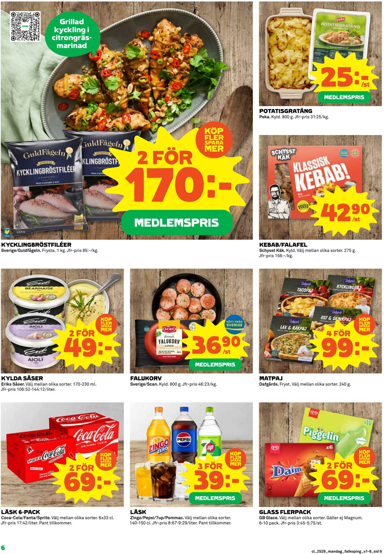 Erbjudanden Coop 14.07.2025 - 20.07.2025