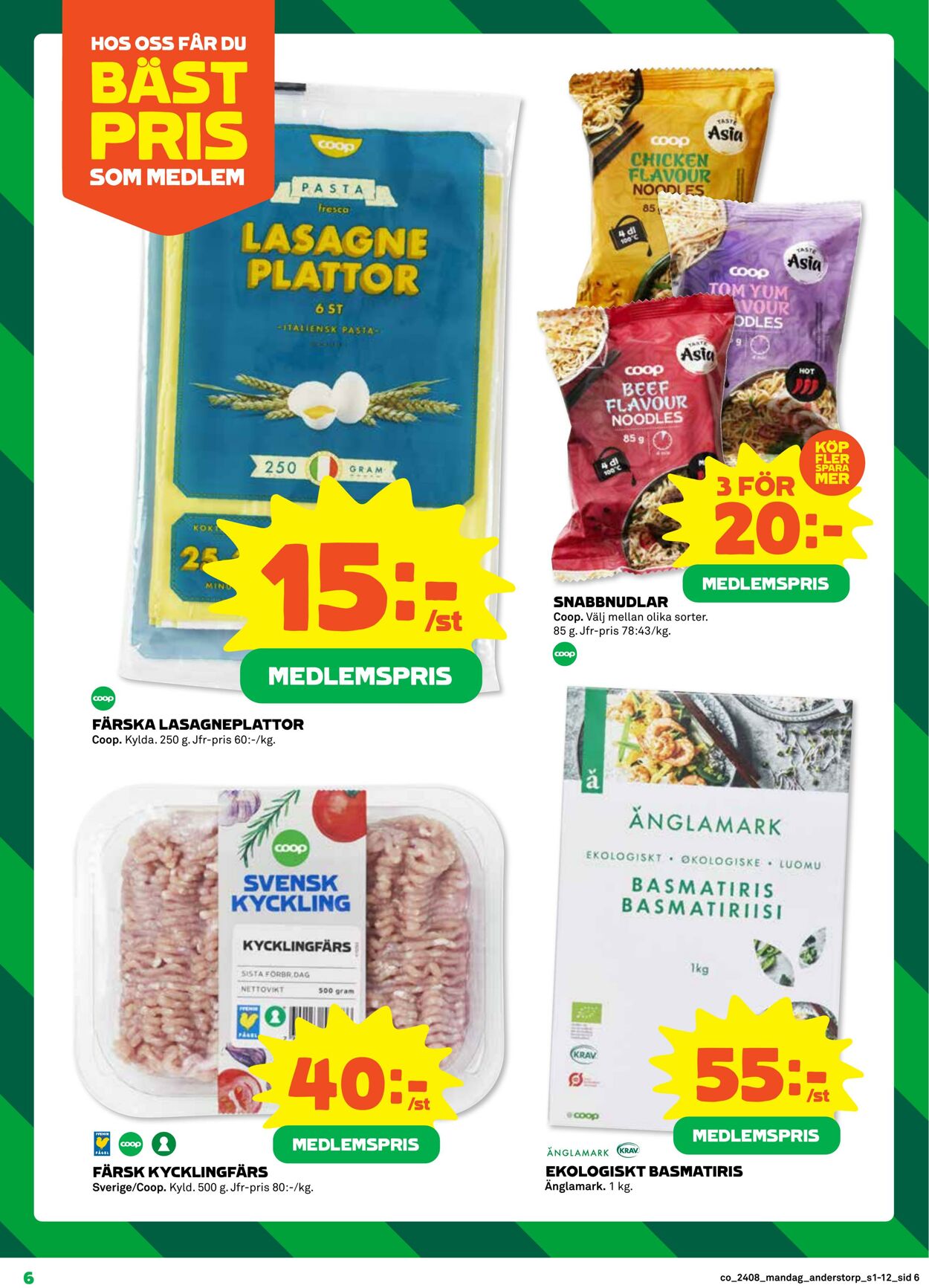 Erbjudanden Coop 19.02.2024 - 25.02.2024