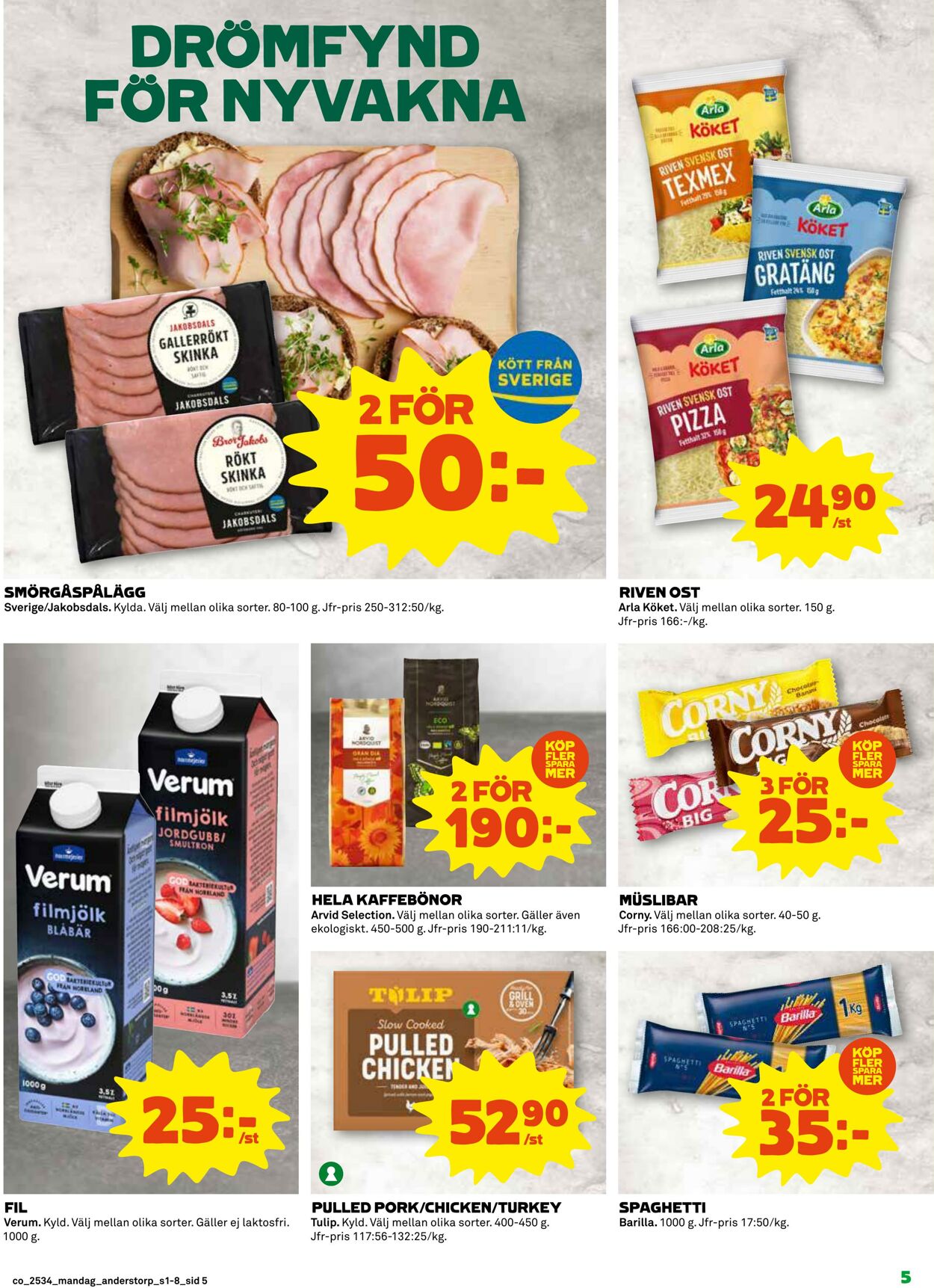 Erbjudanden Coop 18.08.2025 - 24.08.2025