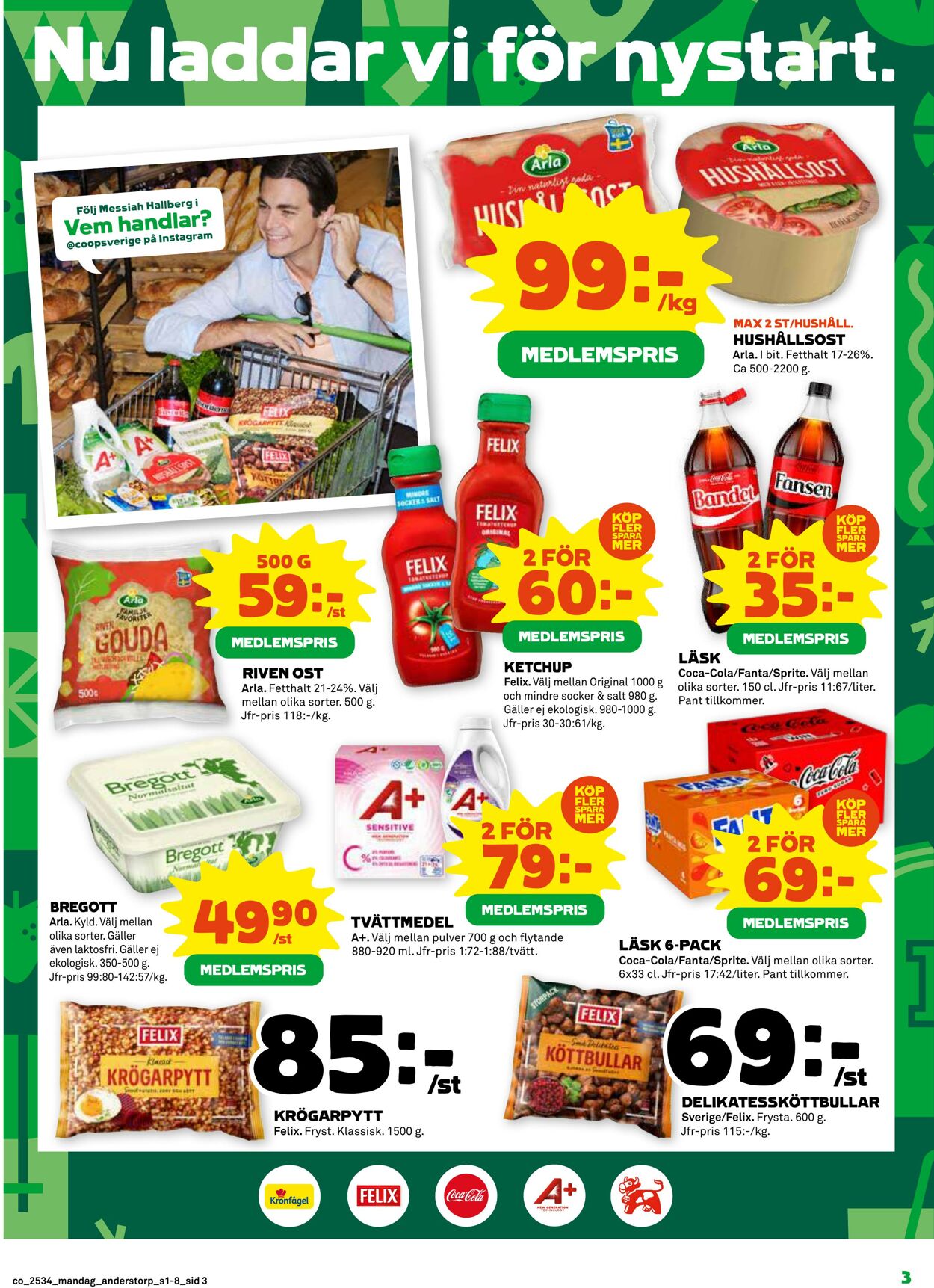 Erbjudanden Coop 18.08.2025 - 24.08.2025