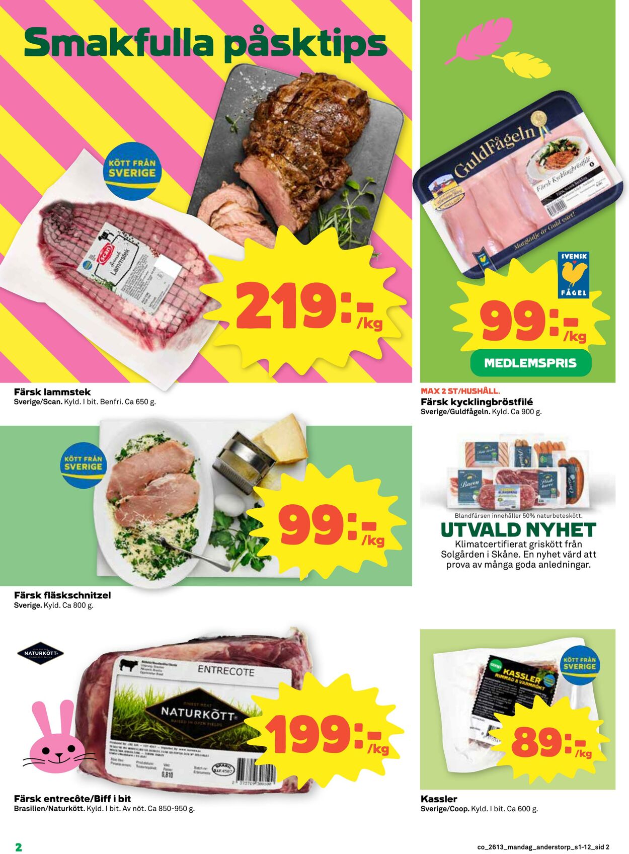 Erbjudanden Coop 23.03.2026 - 29.03.2026