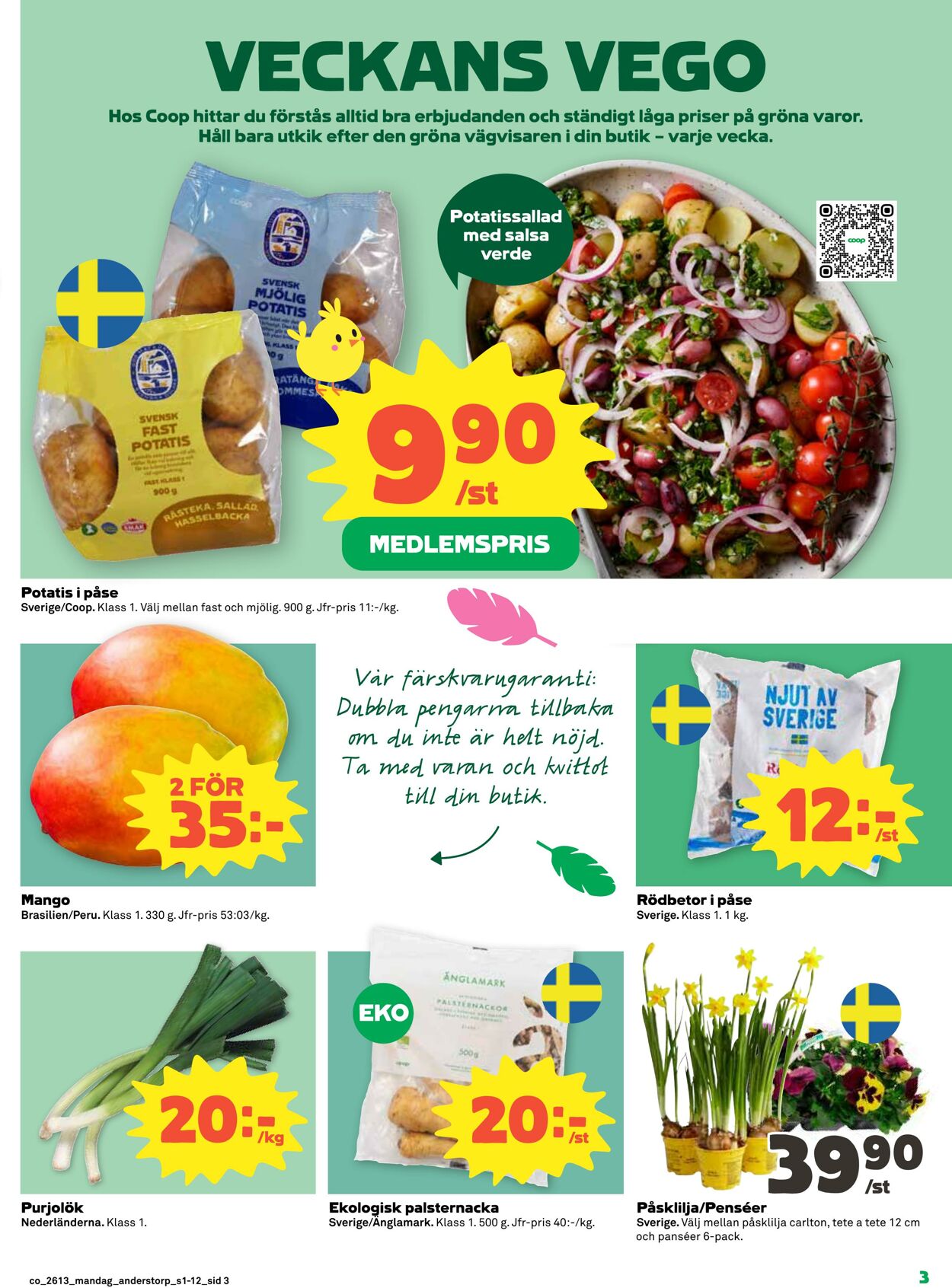 Erbjudanden Coop 23.03.2026 - 29.03.2026