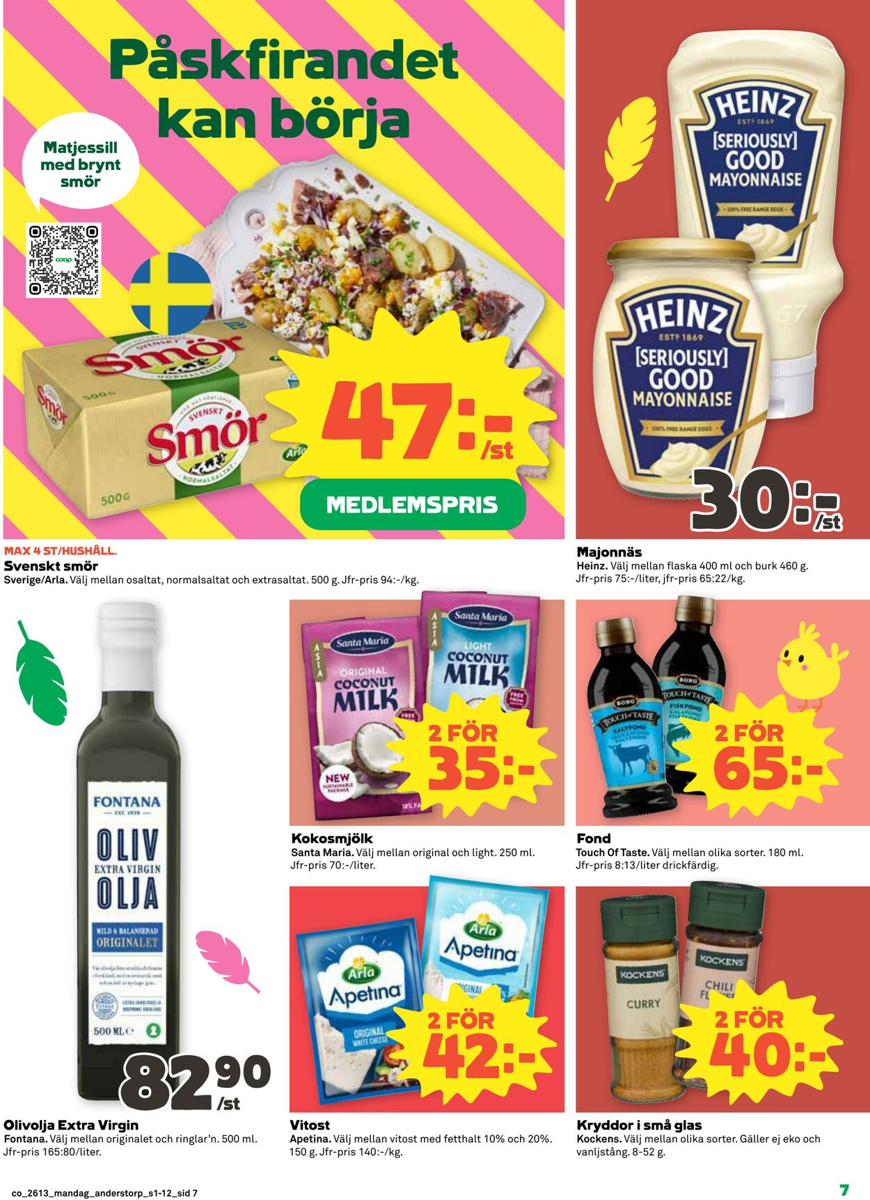 Erbjudanden Coop 23.03.2026 - 29.03.2026