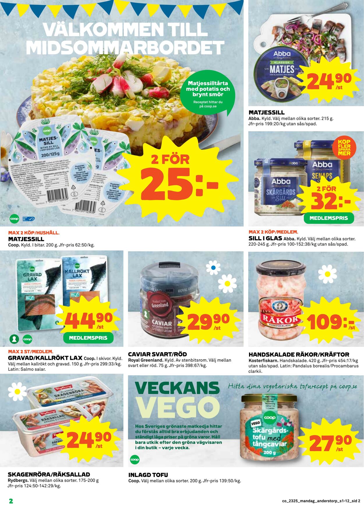 Erbjudanden Coop 19.06.2023 - 25.06.2023