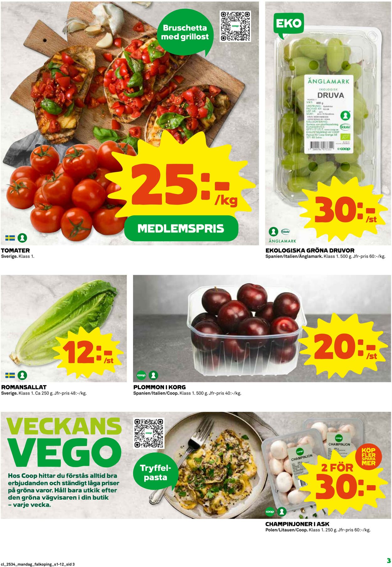 Erbjudanden Coop 18.08.2025 - 24.08.2025