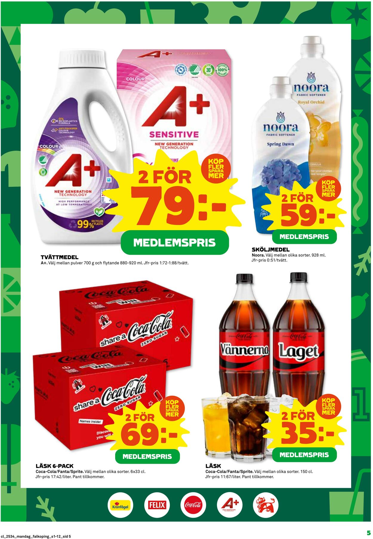 Erbjudanden Coop 18.08.2025 - 24.08.2025