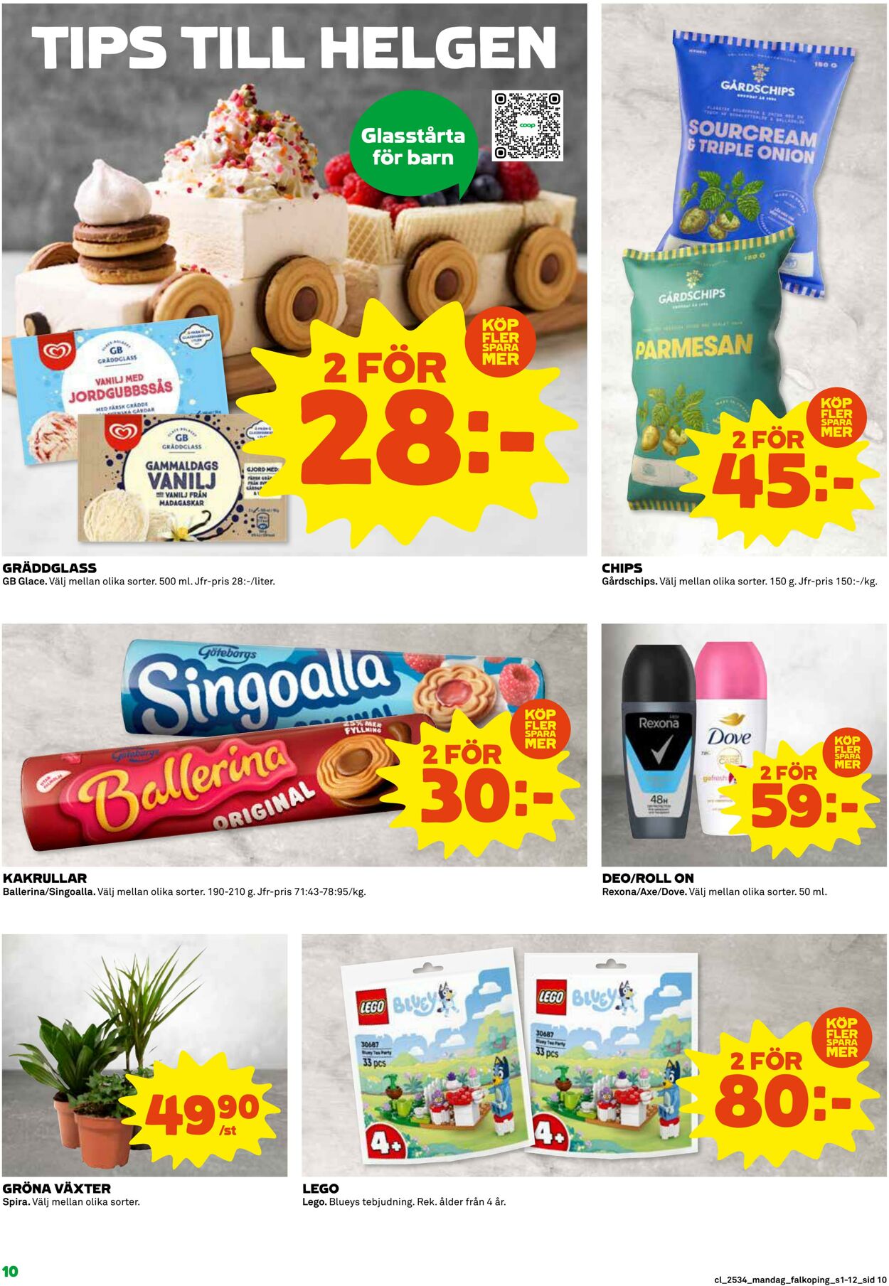 Erbjudanden Coop 18.08.2025 - 24.08.2025