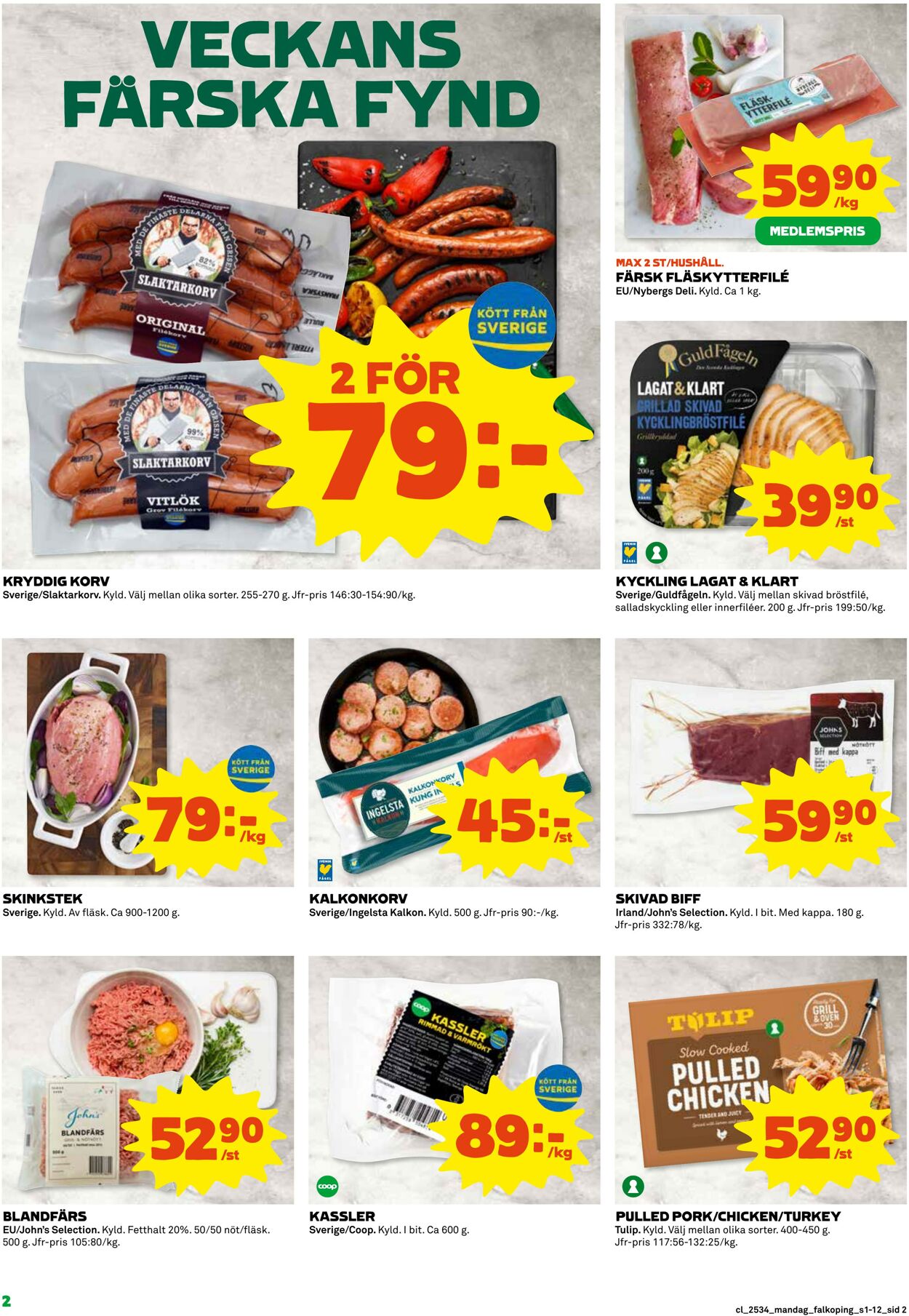 Erbjudanden Coop 18.08.2025 - 24.08.2025