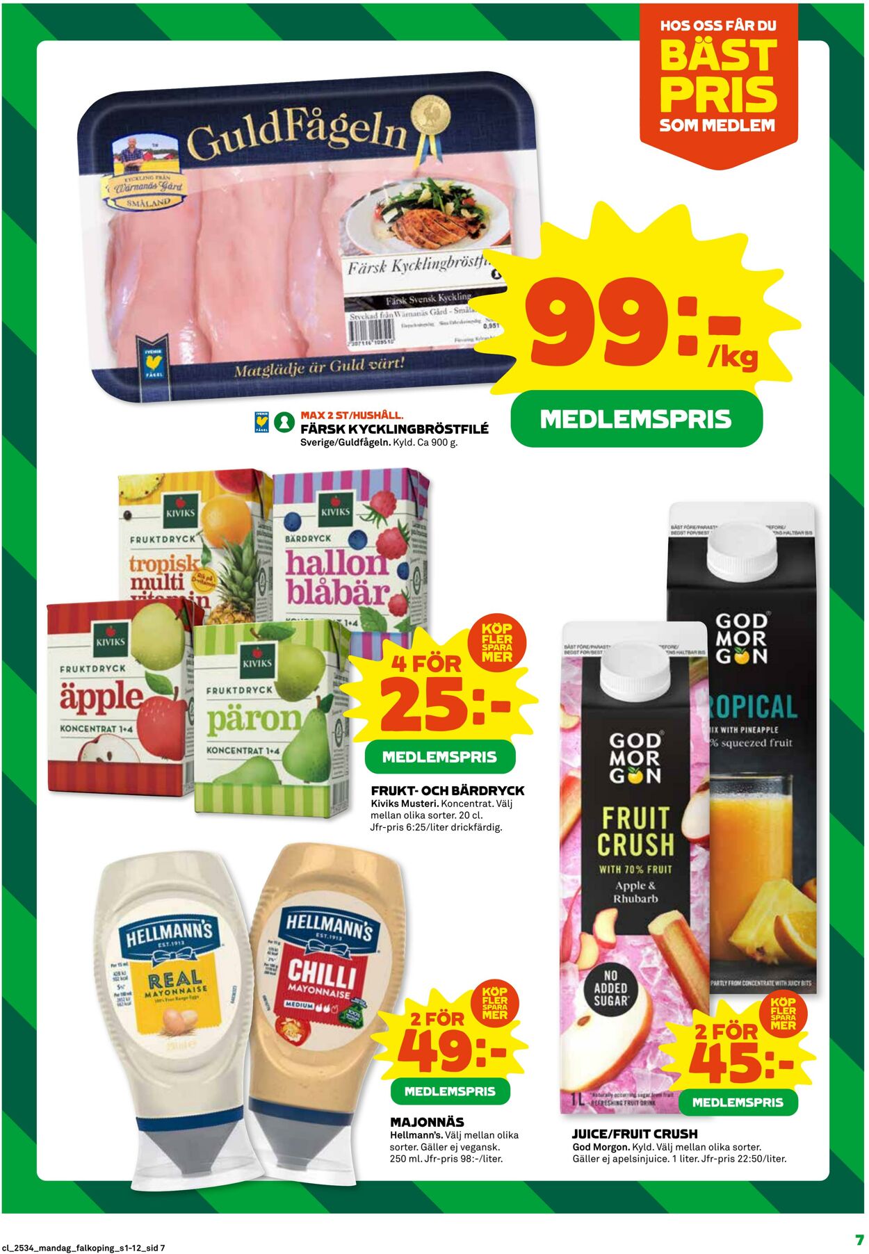 Erbjudanden Coop 18.08.2025 - 24.08.2025