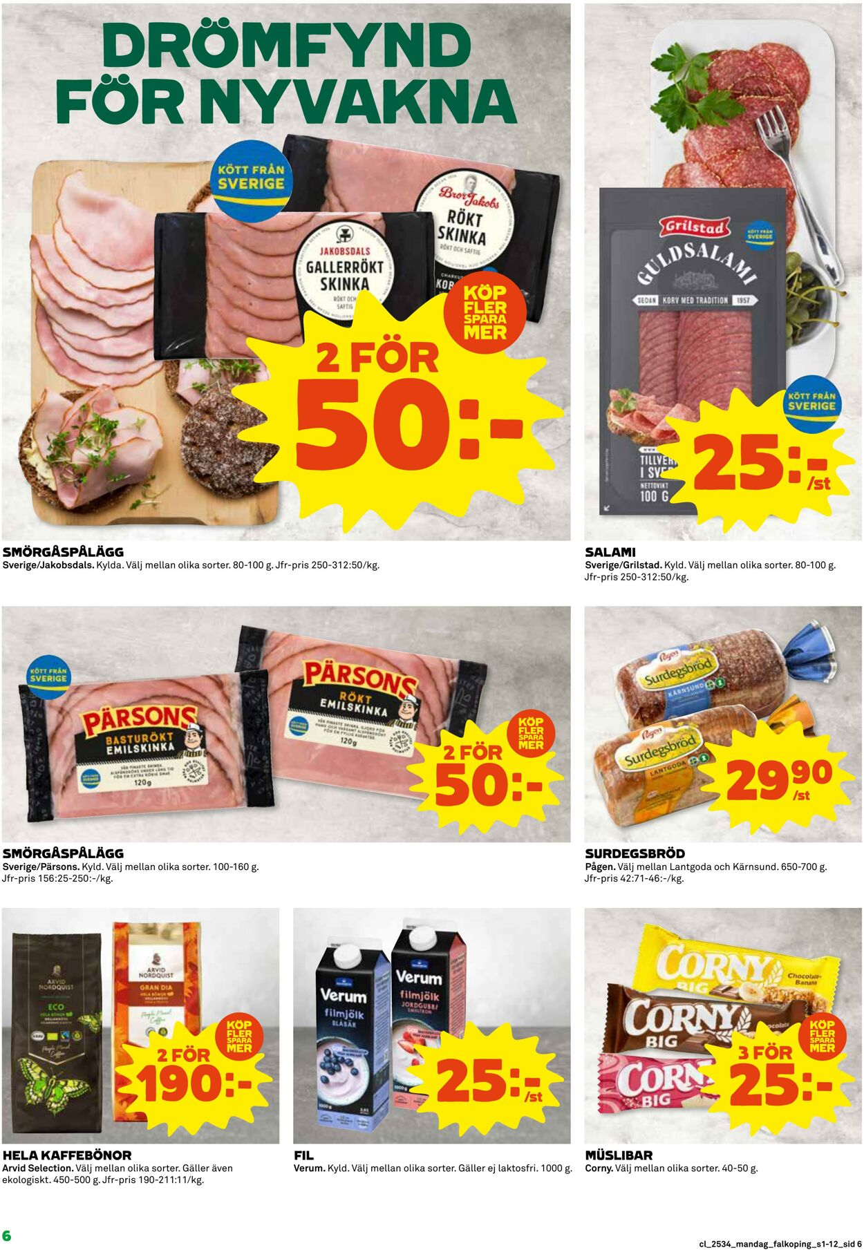 Erbjudanden Coop 18.08.2025 - 24.08.2025