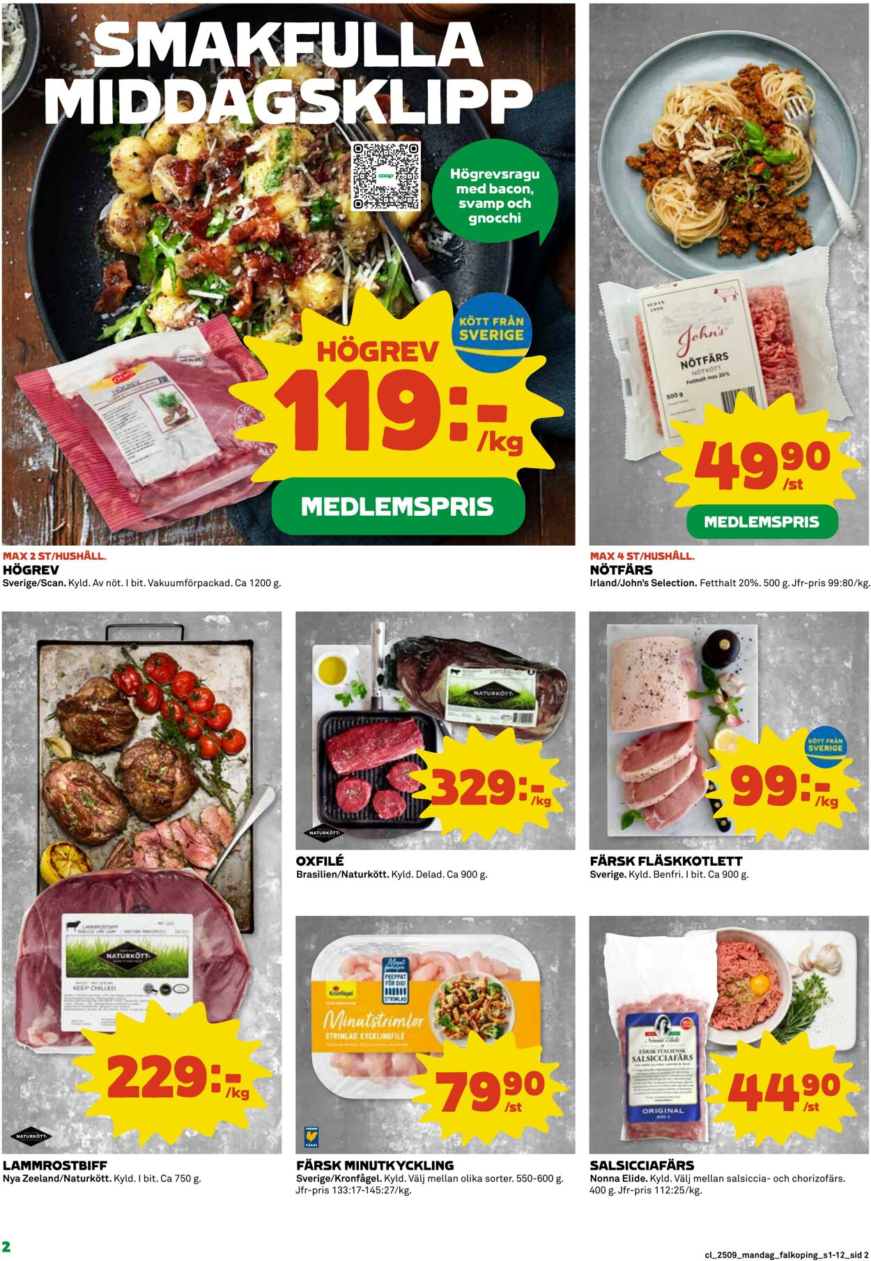 Erbjudanden Coop 24.02.2025 - 02.03.2025