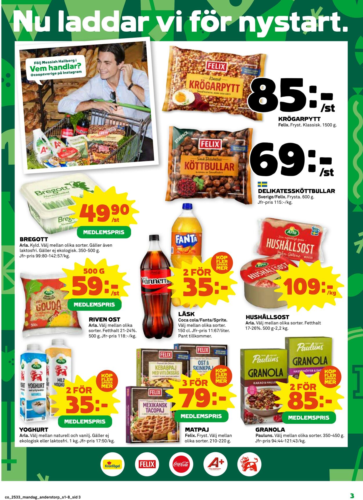 Erbjudanden Coop 11.08.2025 - 17.08.2025