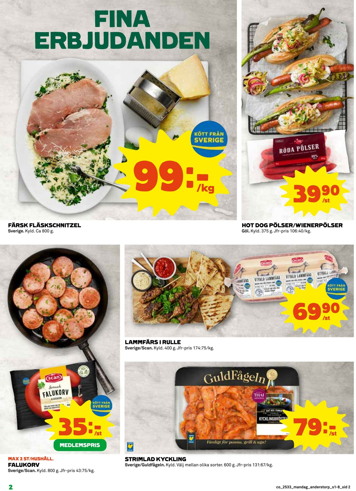 Erbjudanden Coop 11.08.2025 - 17.08.2025
