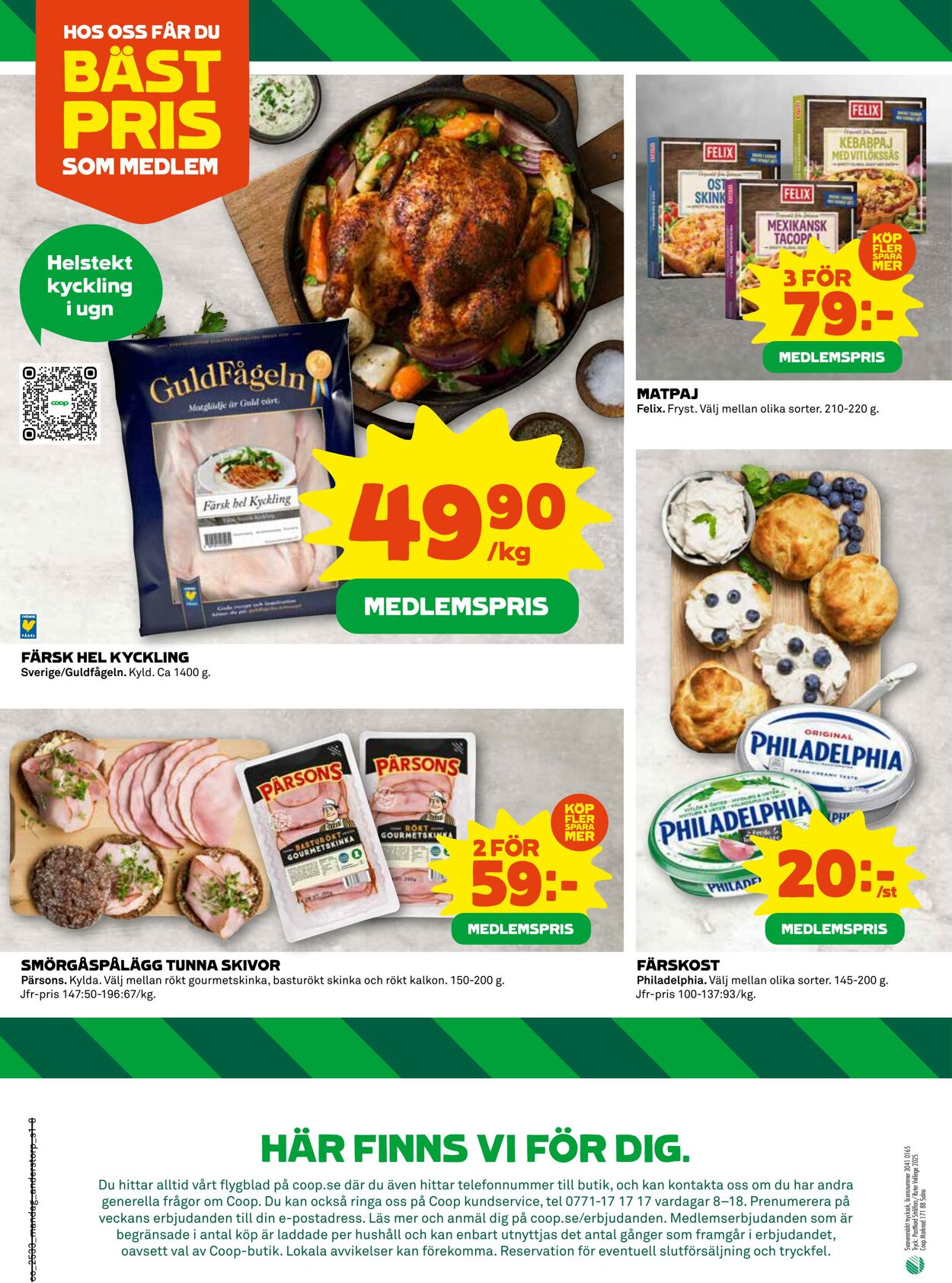 Erbjudanden Coop 11.08.2025 - 17.08.2025