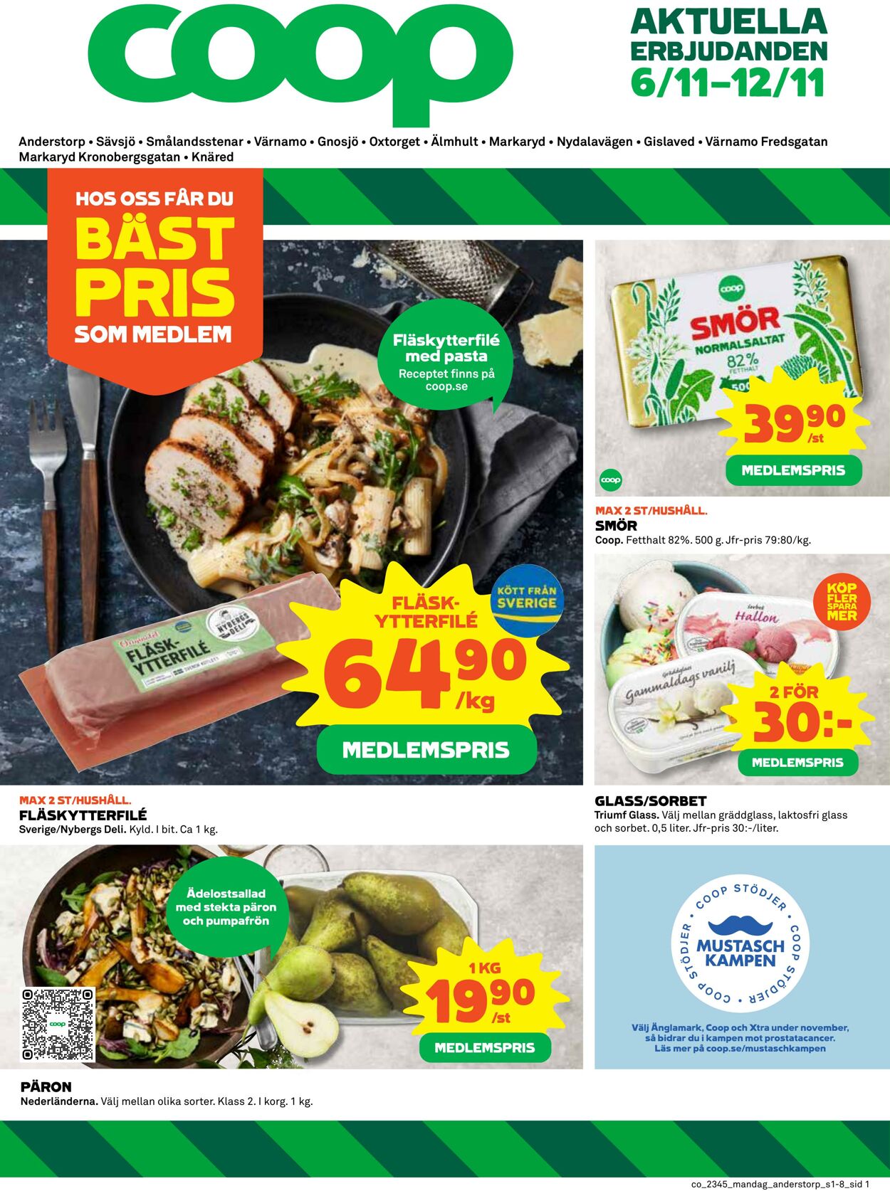 Erbjudanden Coop 06.11.2023 - 12.11.2023