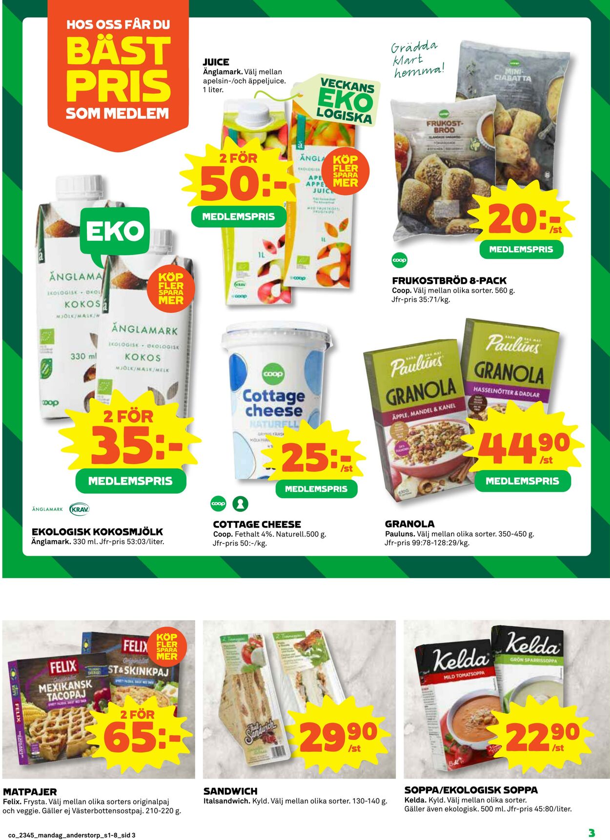 Erbjudanden Coop 06.11.2023 - 12.11.2023