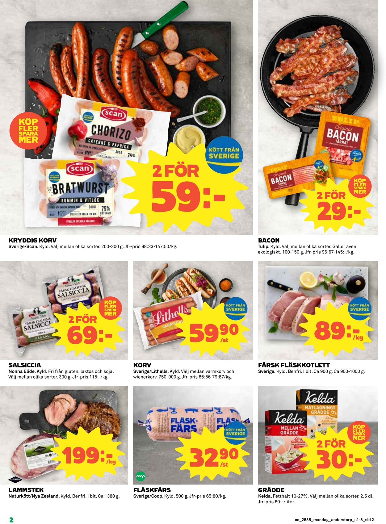 Erbjudanden Coop 25.08.2025 - 31.08.2025