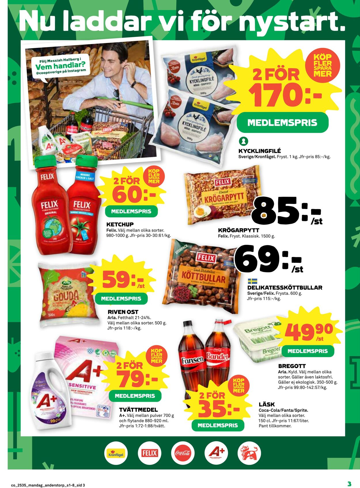 Erbjudanden Coop 25.08.2025 - 31.08.2025