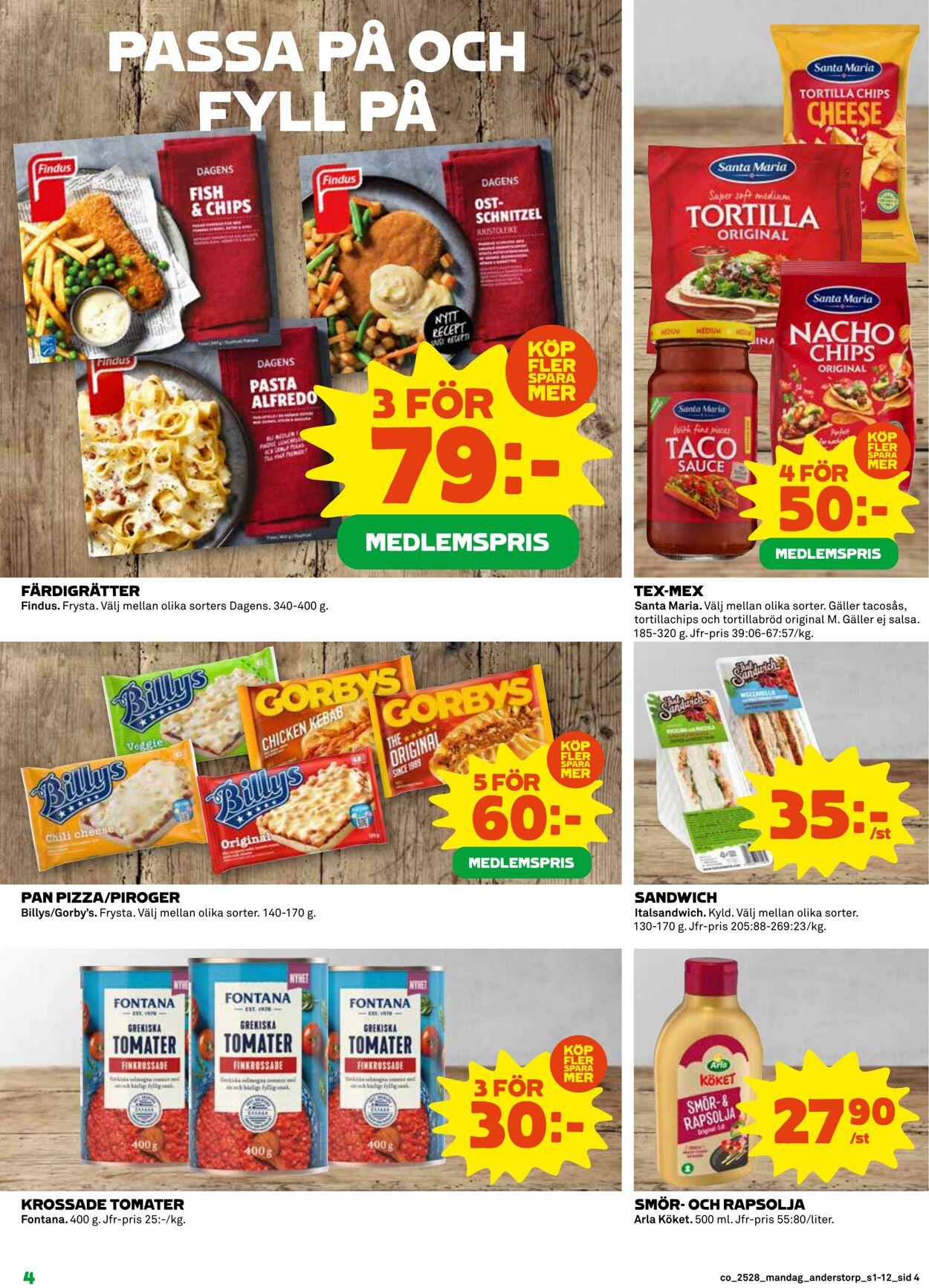 Erbjudanden Coop 07.07.2025 - 13.07.2025