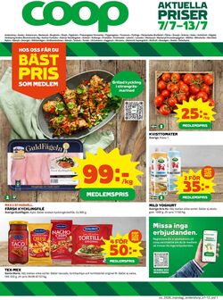 Erbjudanden Coop 07.07.2025 - 13.07.2025