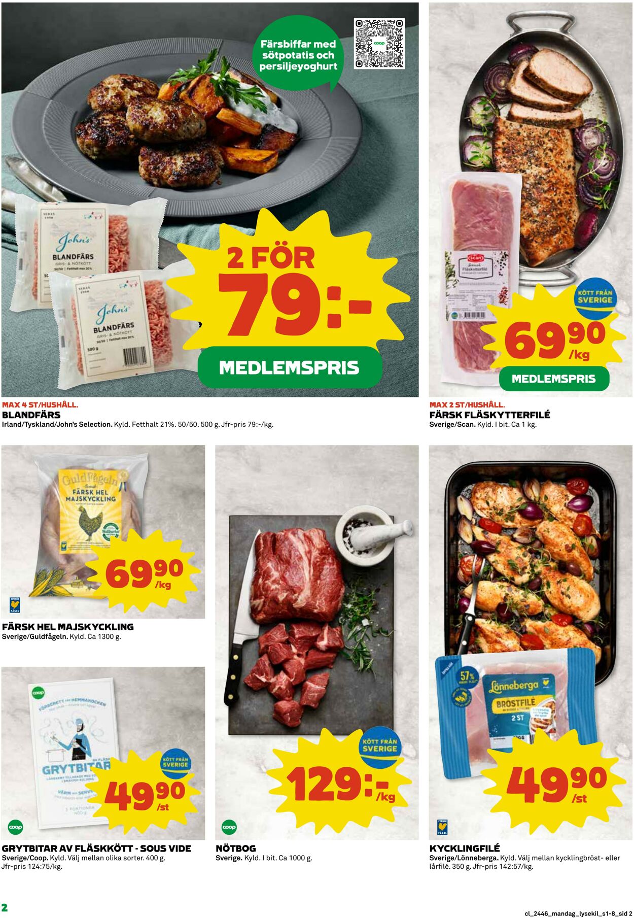 Erbjudanden Coop 11.11.2024 - 17.11.2024