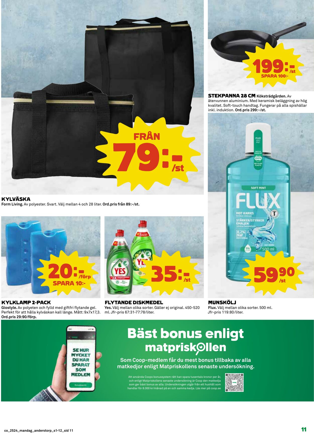 Erbjudanden Coop 09.06.2025 - 15.06.2025
