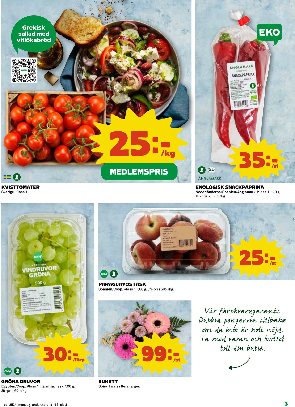 Erbjudanden Coop 09.06.2025 - 15.06.2025