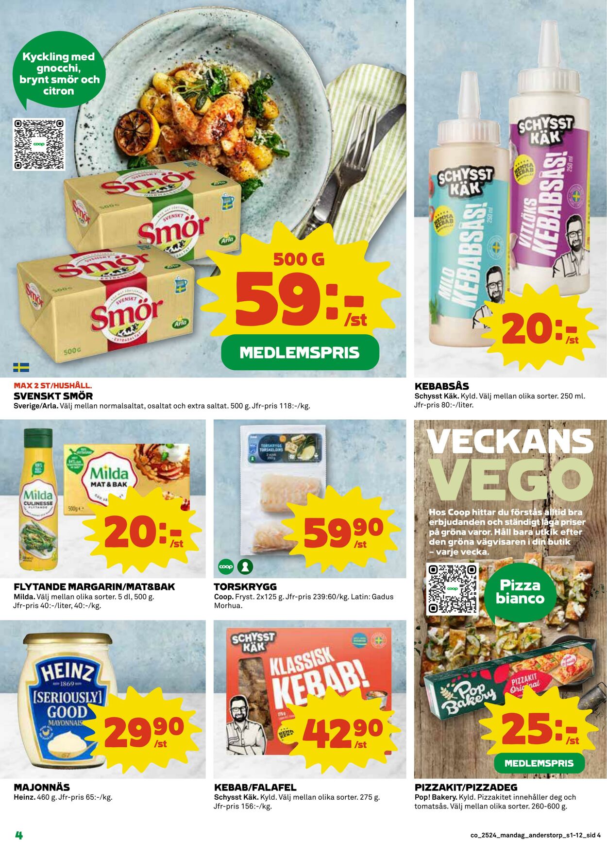 Erbjudanden Coop 09.06.2025 - 15.06.2025