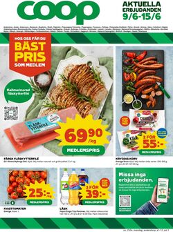 Erbjudanden Coop 09.06.2025 - 15.06.2025