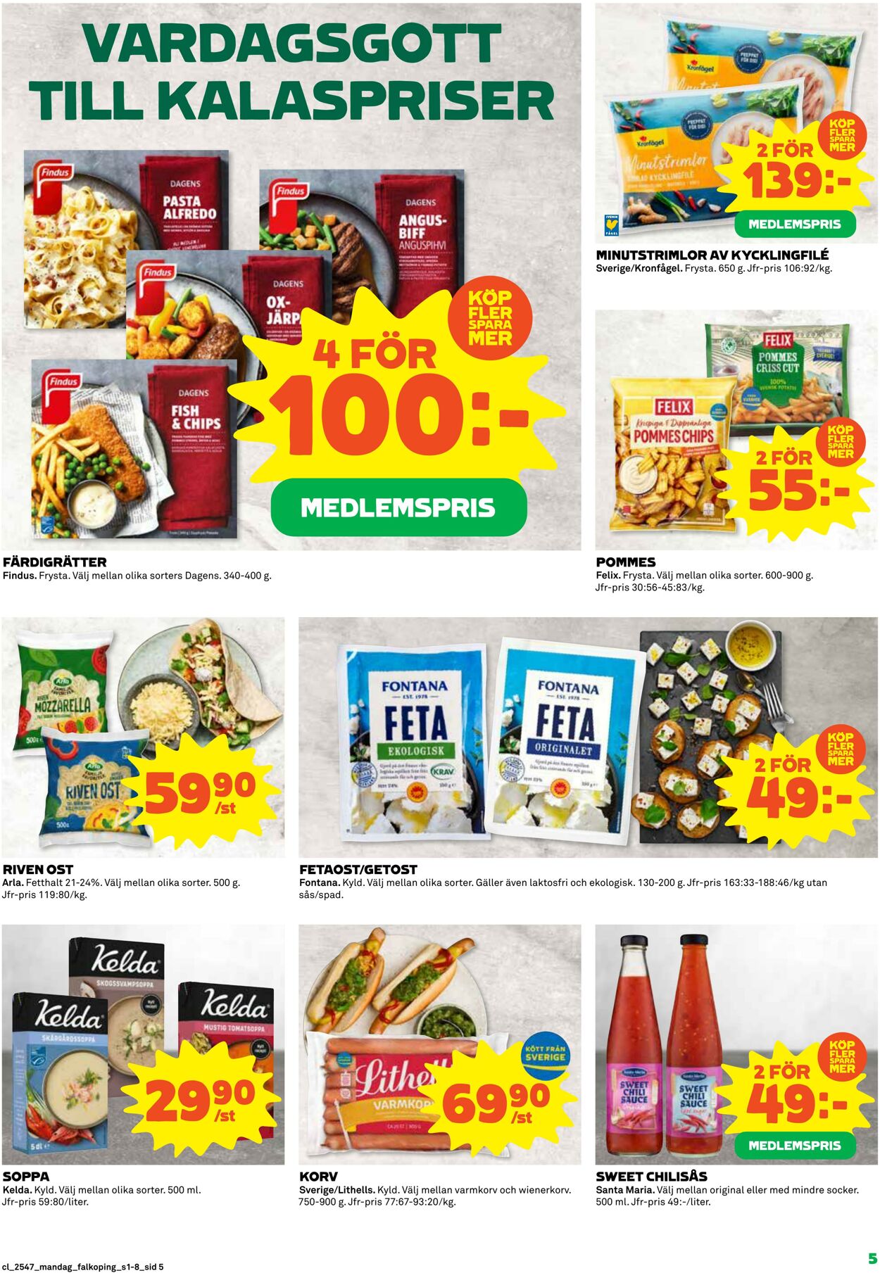 Erbjudanden Coop 17.11.2025 - 23.11.2025