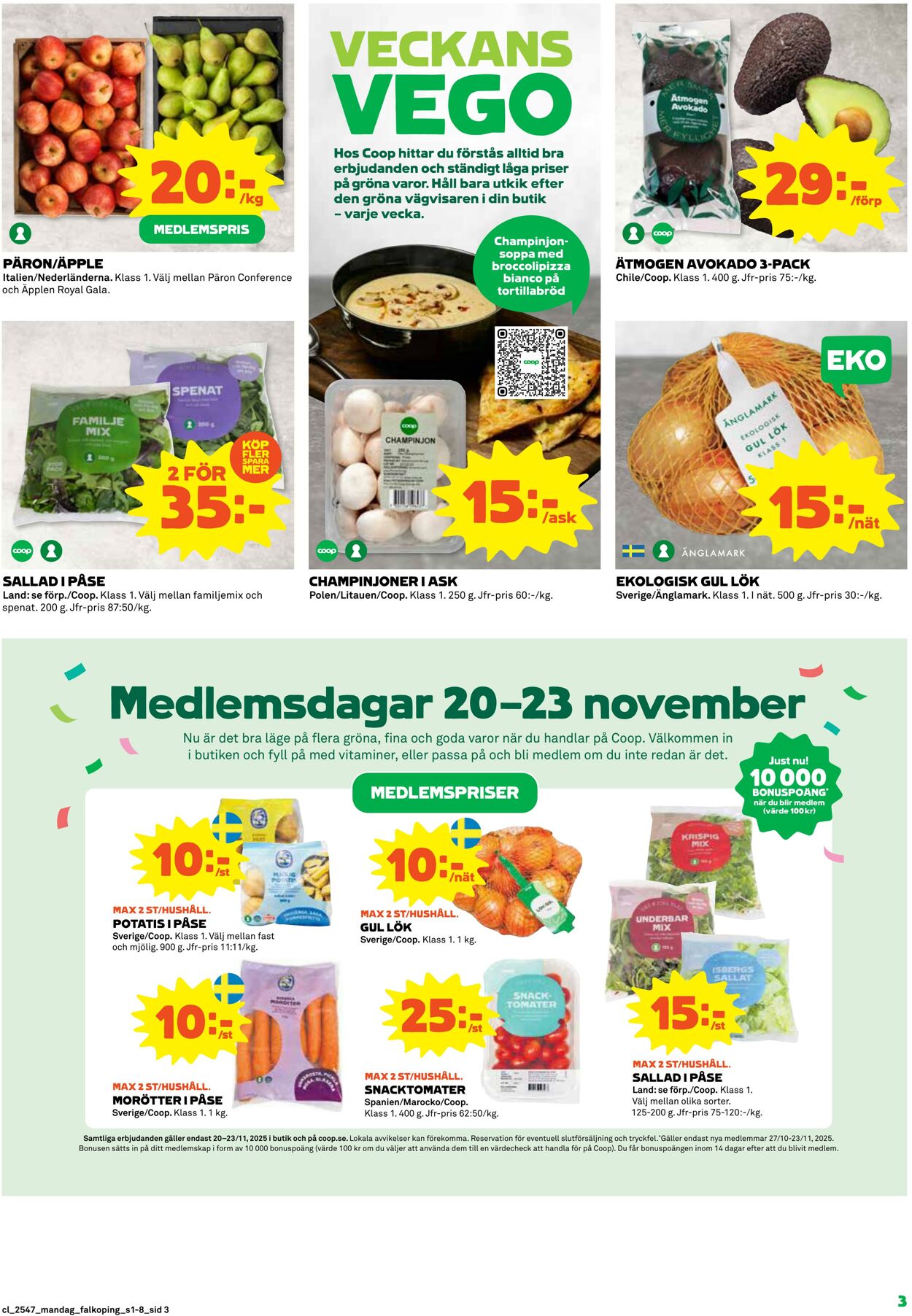 Erbjudanden Coop 17.11.2025 - 23.11.2025