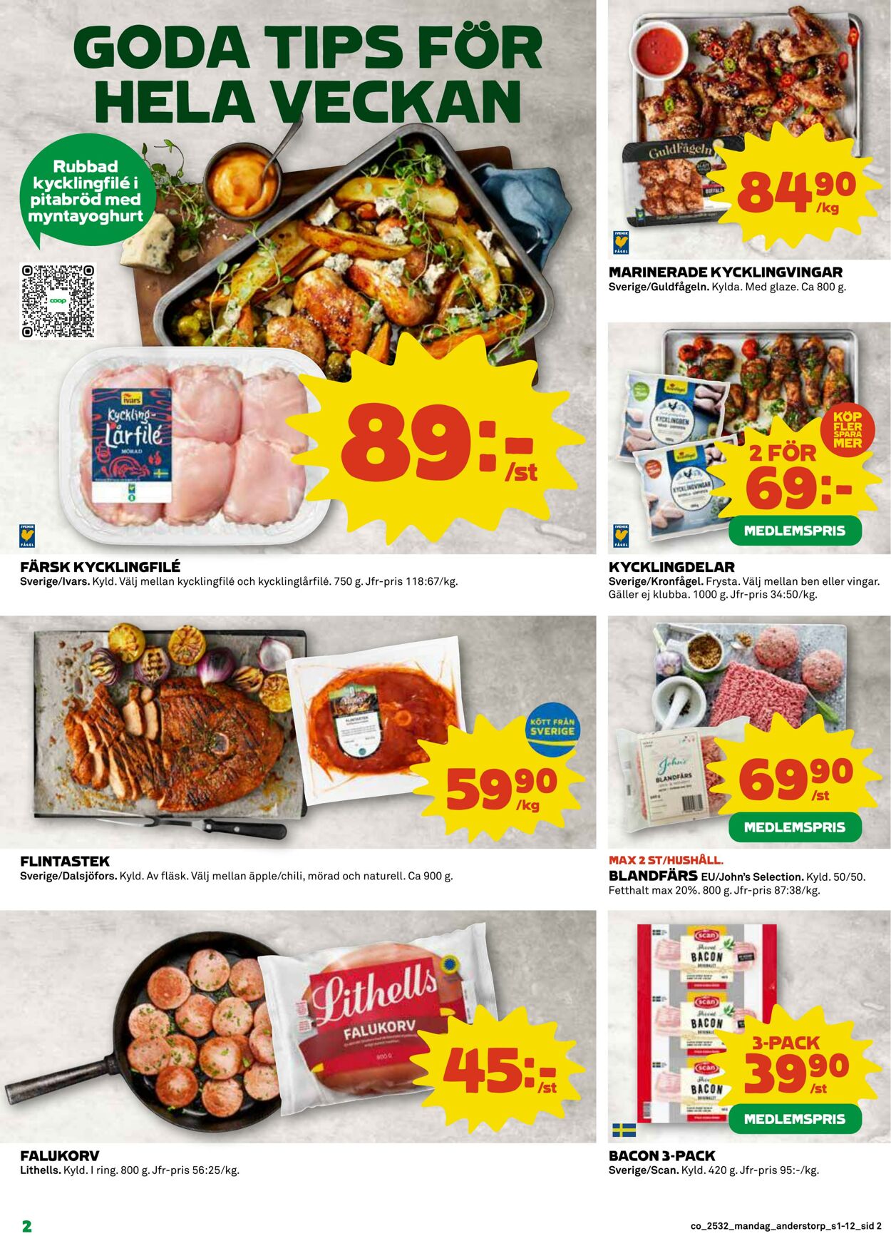 Erbjudanden Coop 04.08.2025 - 10.08.2025