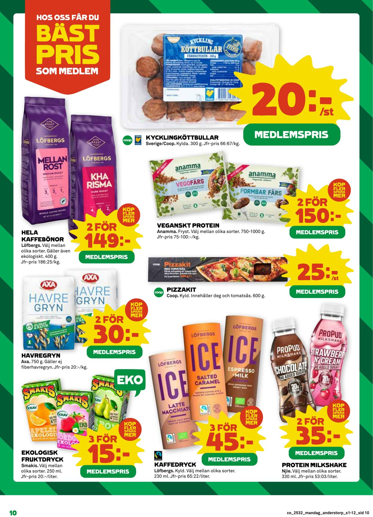 Erbjudanden Coop 04.08.2025 - 10.08.2025