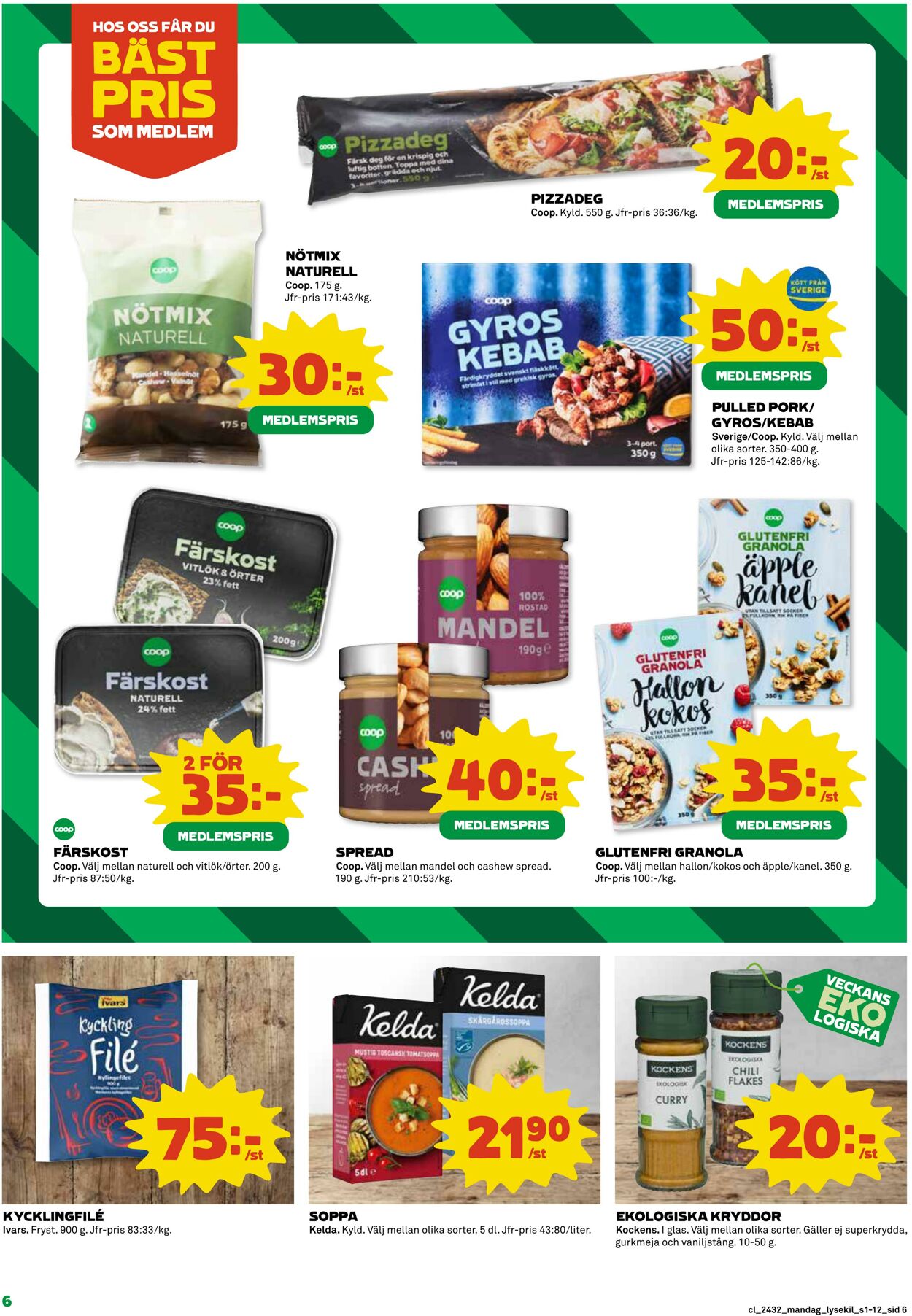 Erbjudanden Coop 05.08.2024 - 11.08.2024