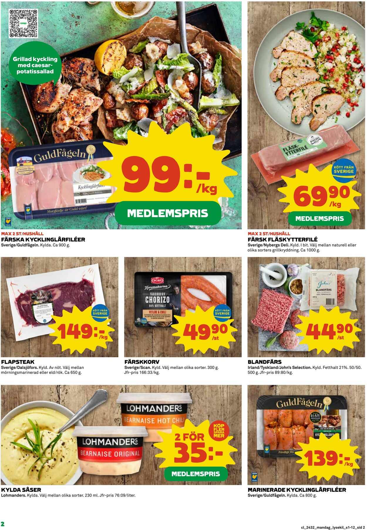 Erbjudanden Coop 05.08.2024 - 11.08.2024