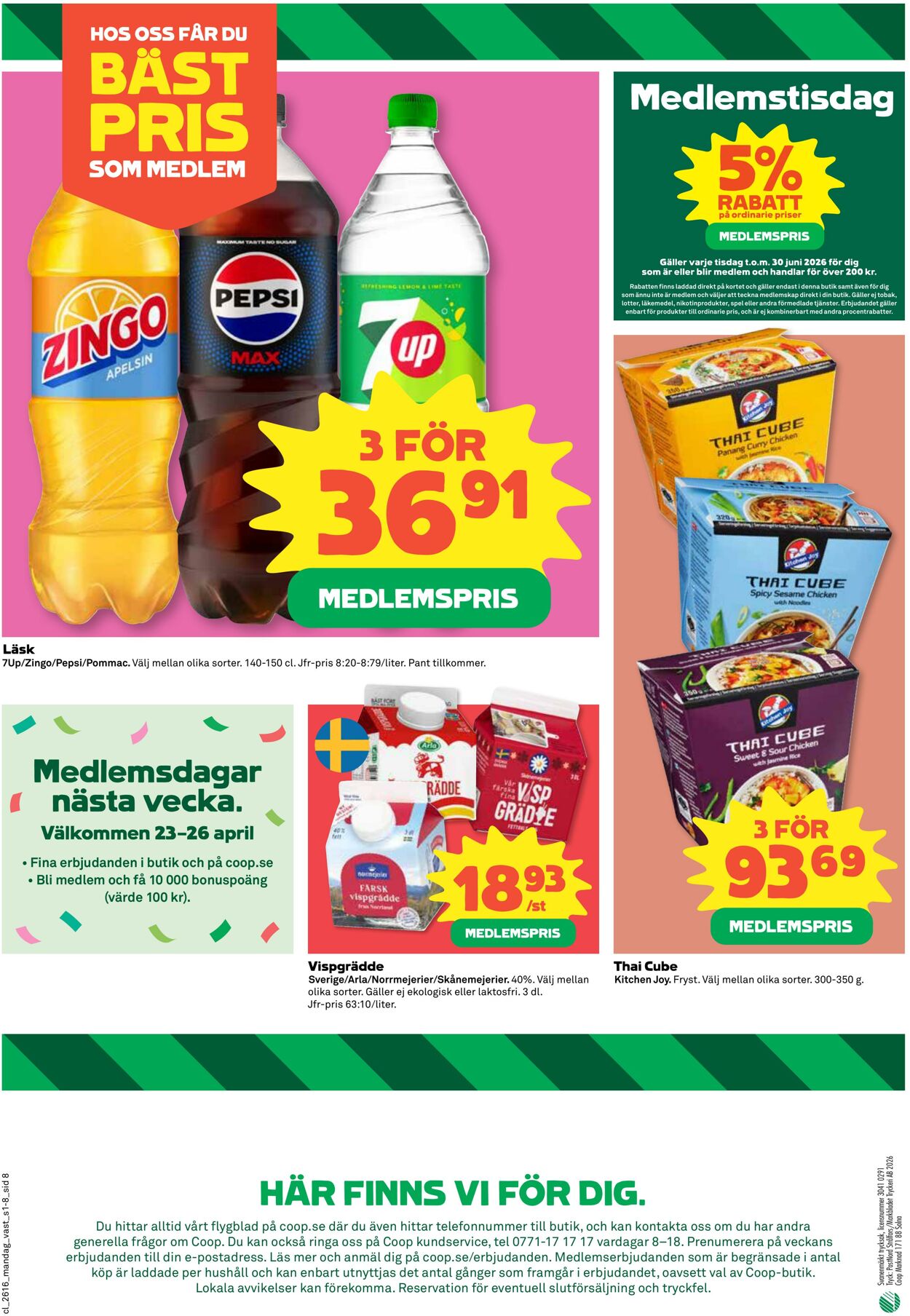 Erbjudanden Coop 13.04.2026 - 19.04.2026