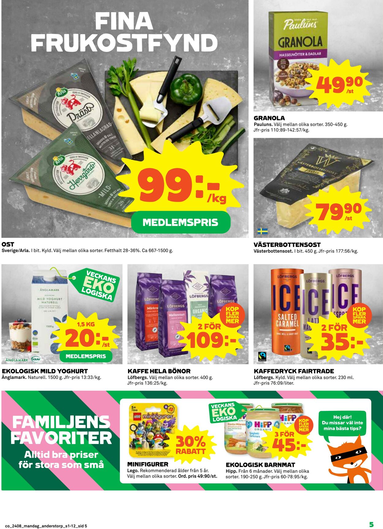 Erbjudanden Coop 19.02.2024 - 25.02.2024