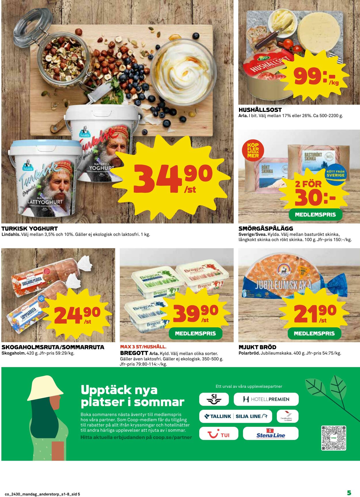 Erbjudanden Coop 22.07.2024 - 28.07.2024