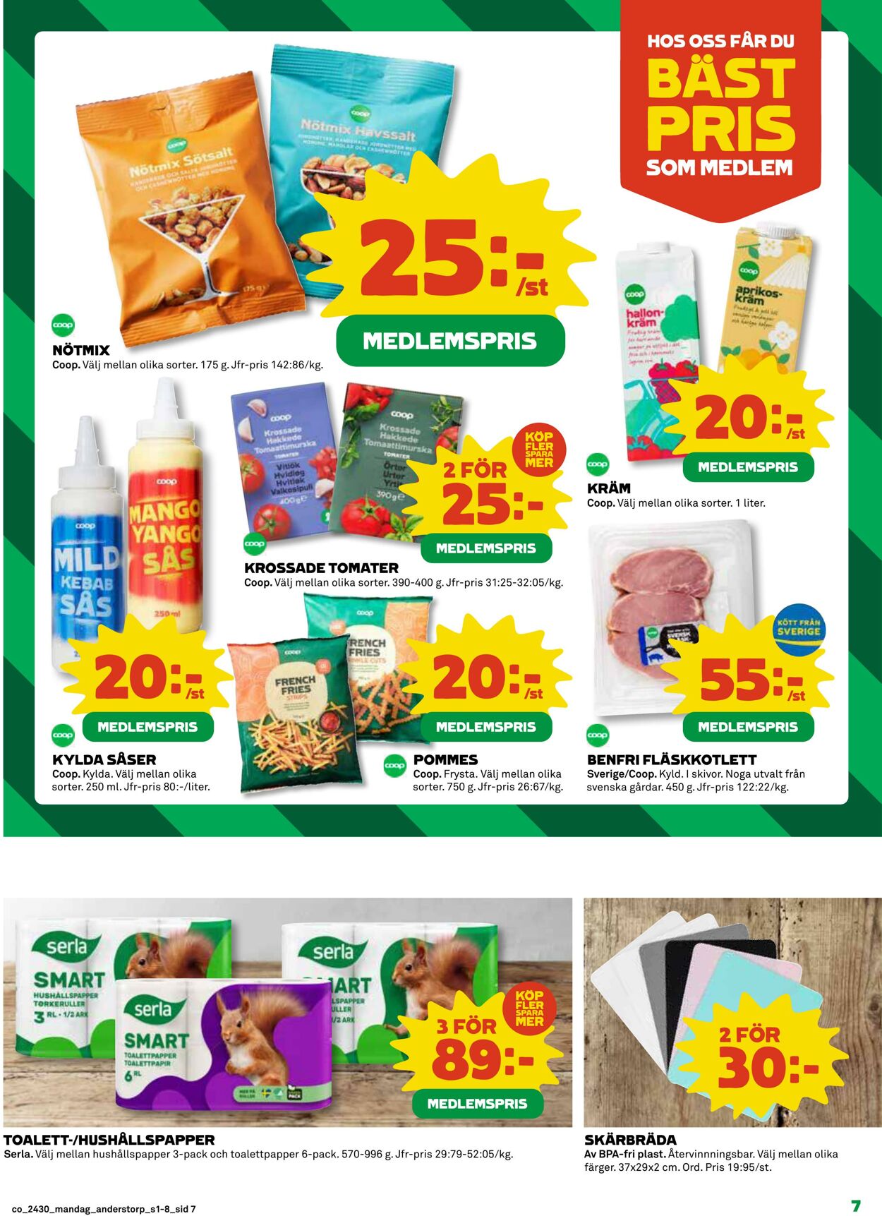 Erbjudanden Coop 22.07.2024 - 28.07.2024