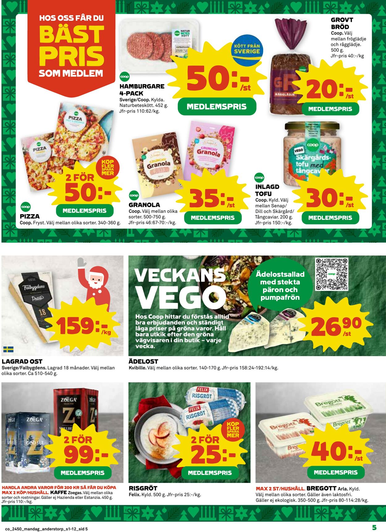 Erbjudanden Coop 09.12.2024 - 15.12.2024