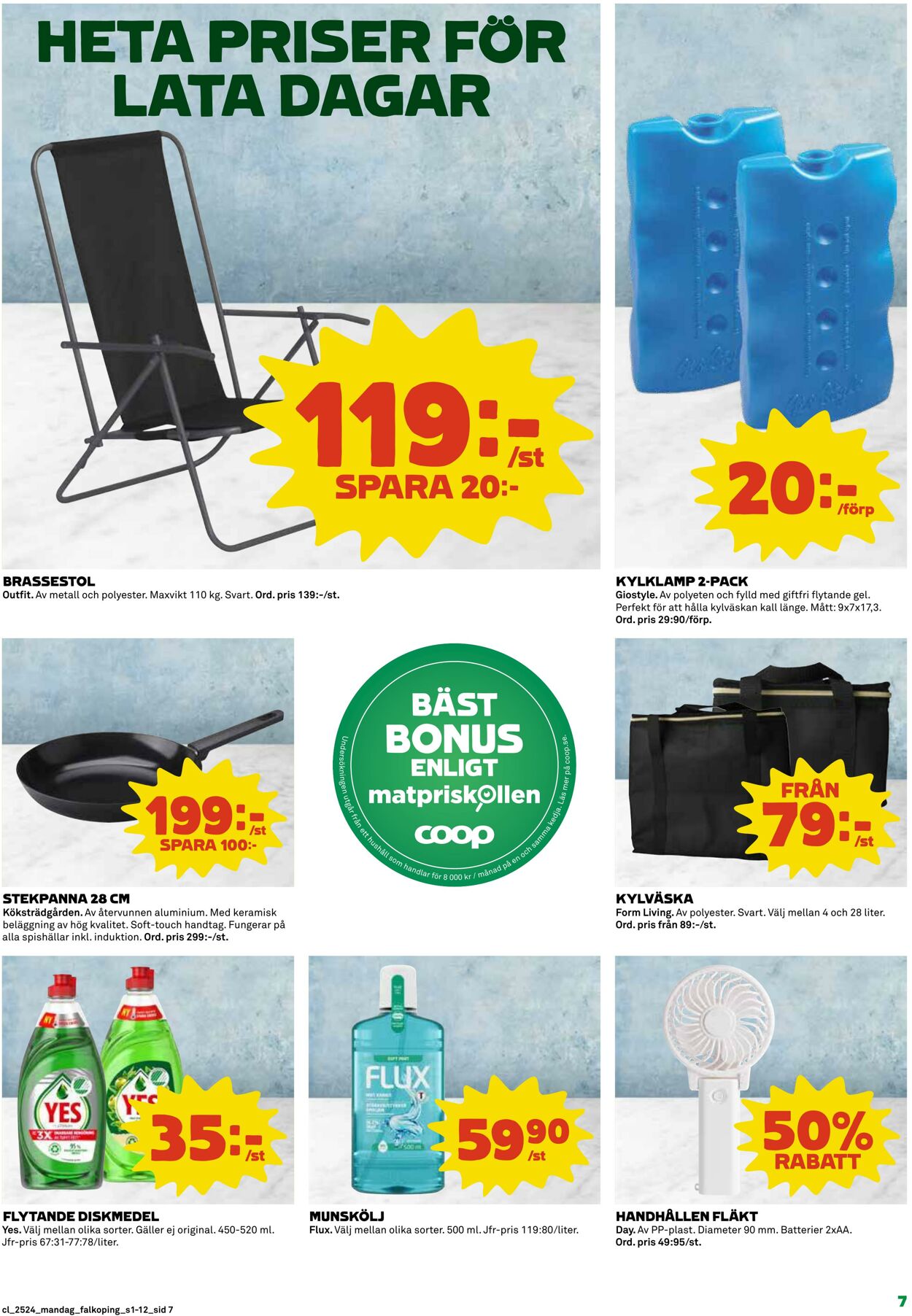 Erbjudanden Coop 09.06.2025 - 15.06.2025