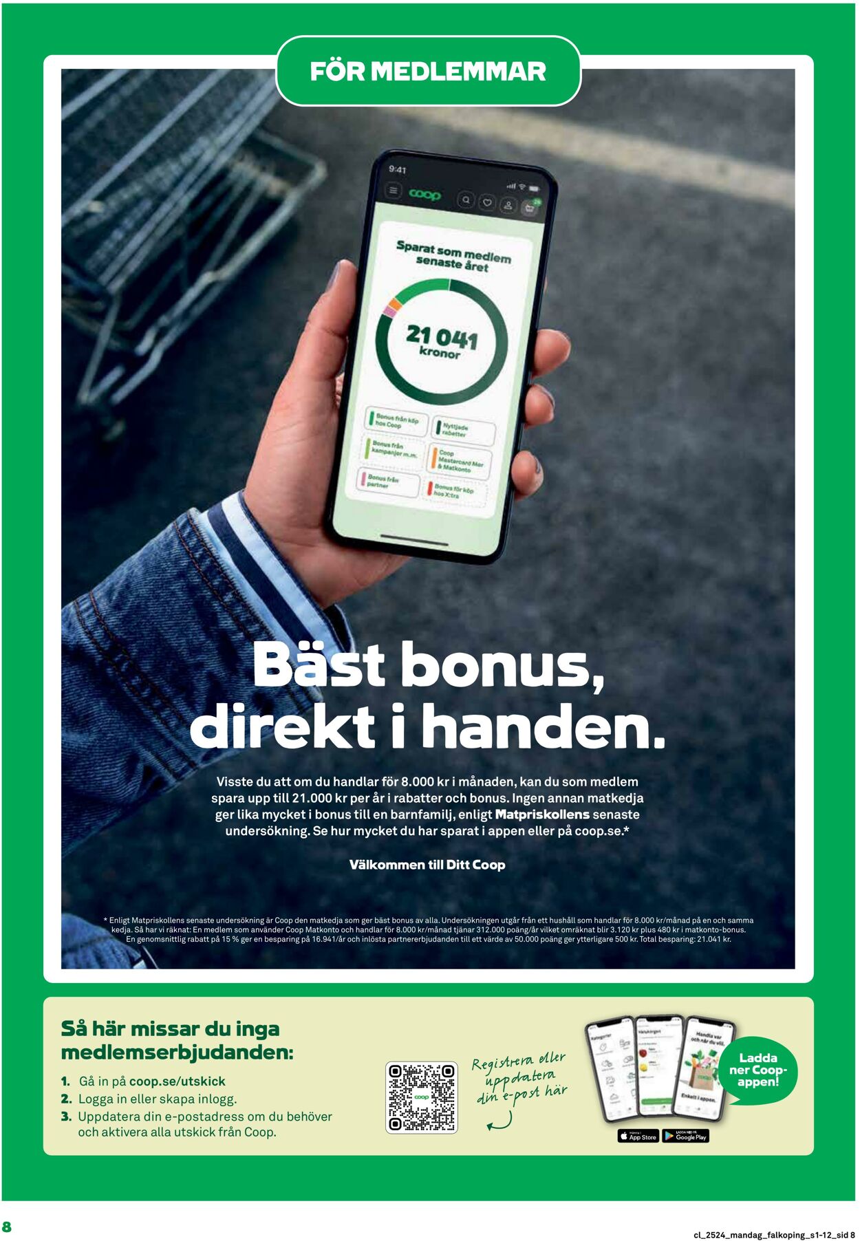 Erbjudanden Coop 09.06.2025 - 15.06.2025