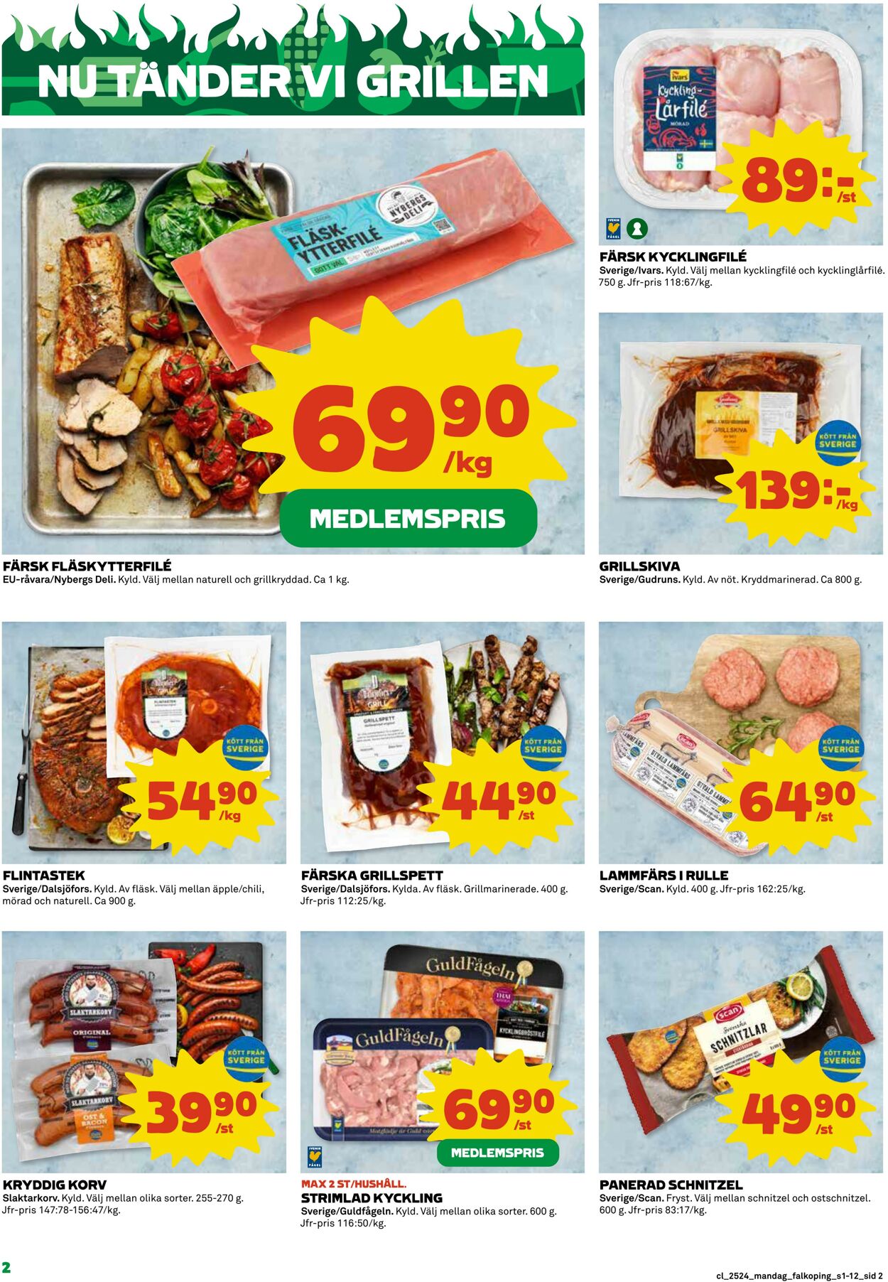 Erbjudanden Coop 09.06.2025 - 15.06.2025