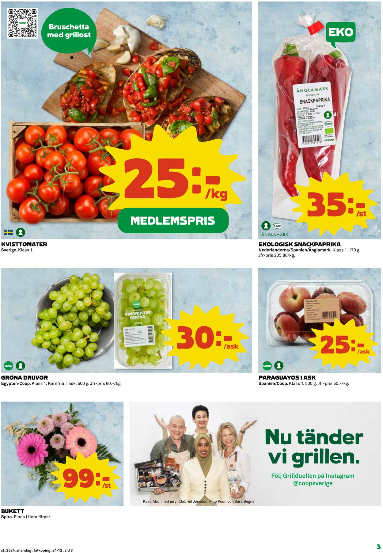 Erbjudanden Coop 09.06.2025 - 15.06.2025
