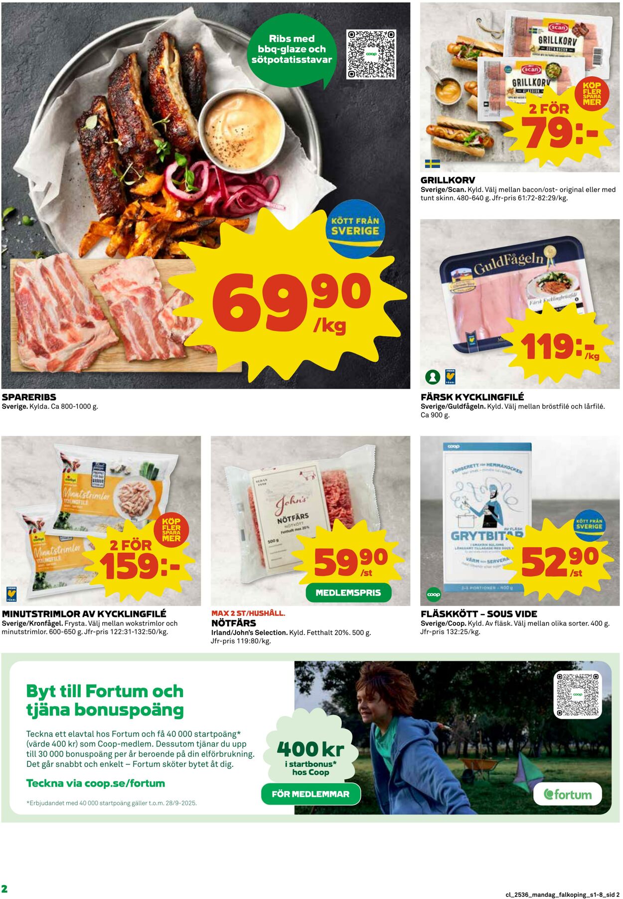 Erbjudanden Coop 01.09.2025 - 07.09.2025
