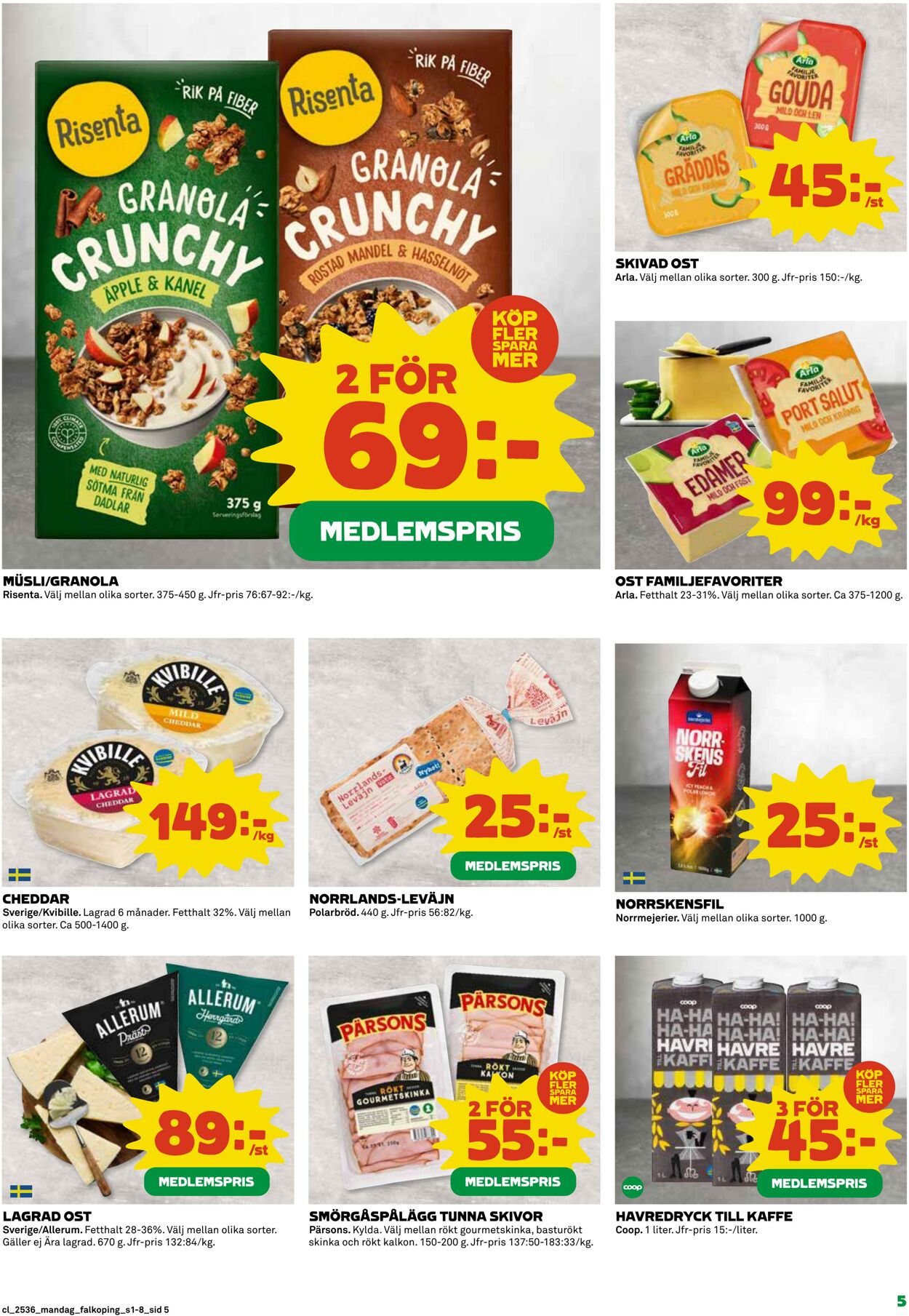 Erbjudanden Coop 01.09.2025 - 07.09.2025