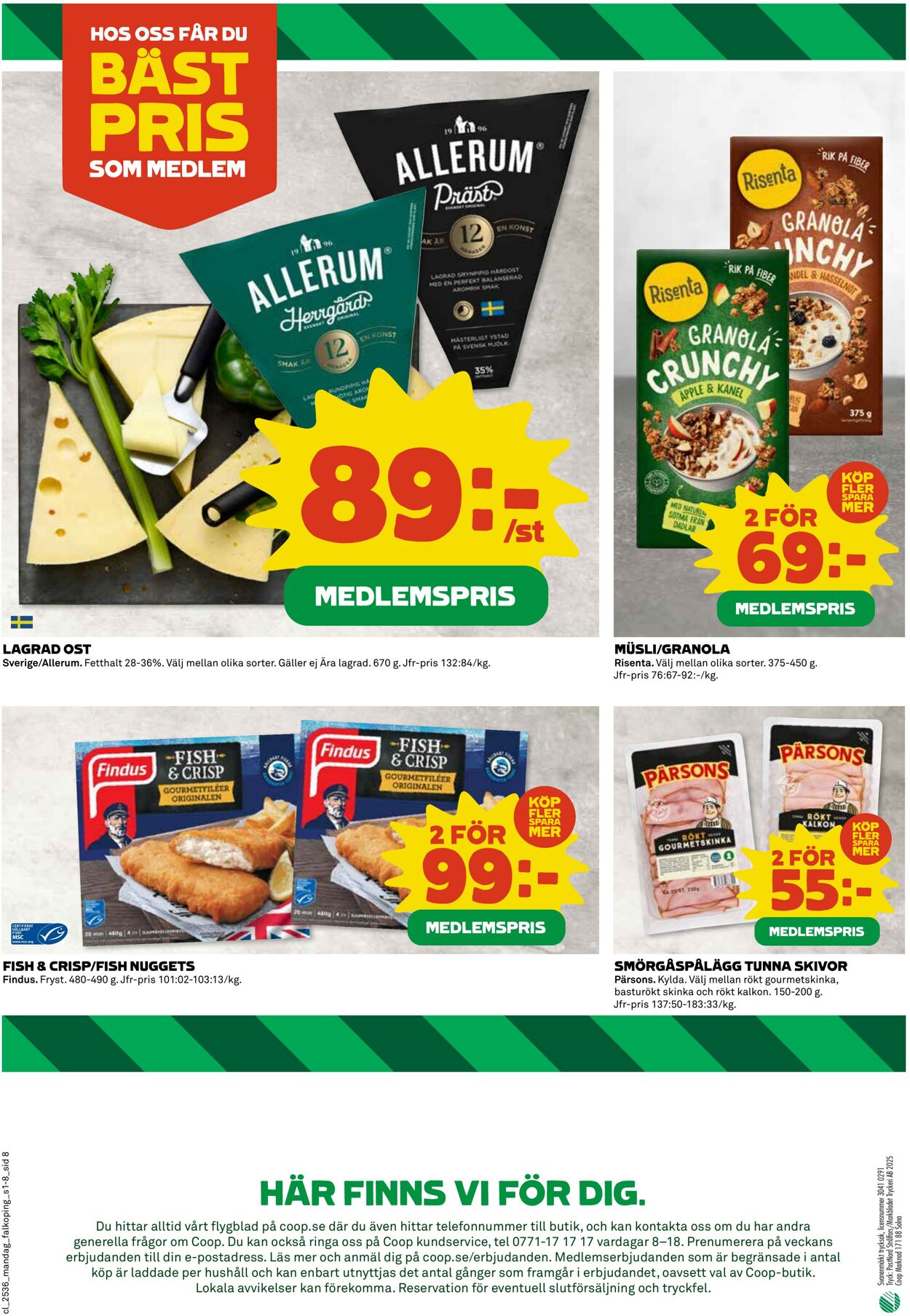 Erbjudanden Coop 01.09.2025 - 07.09.2025